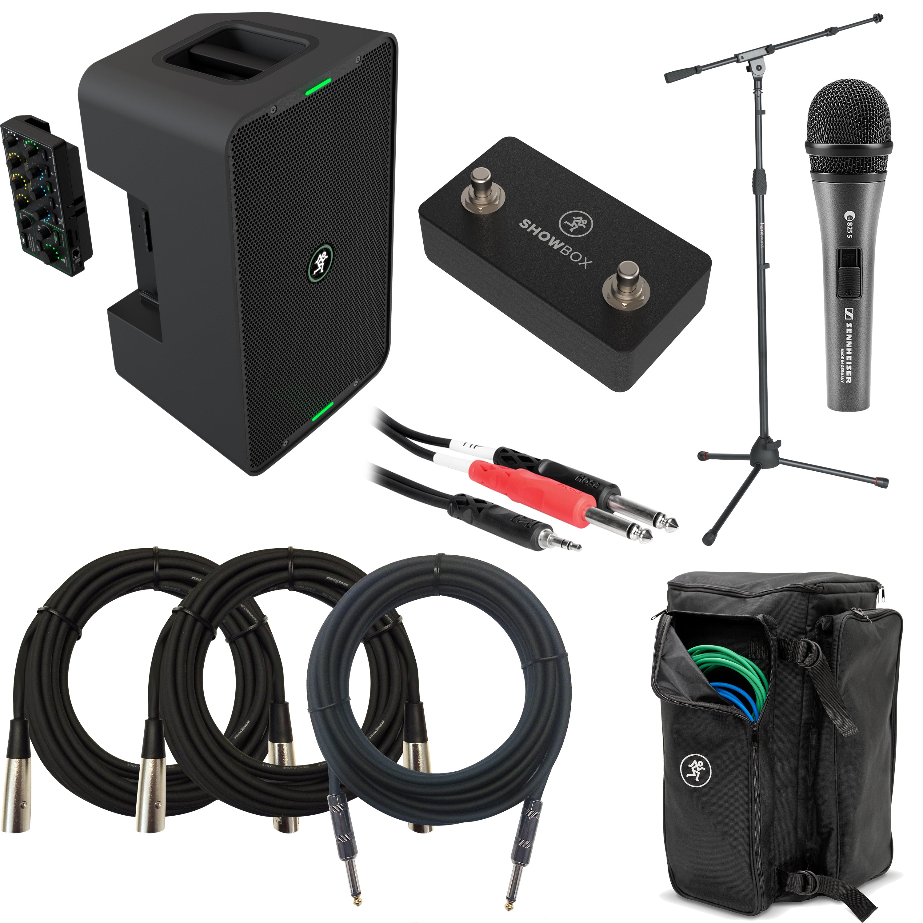 Mackie Showbox - Battery Powered PA With Breakaway Mixer Mackie Showbox - Battery Powered PA With Breakaway Mixer