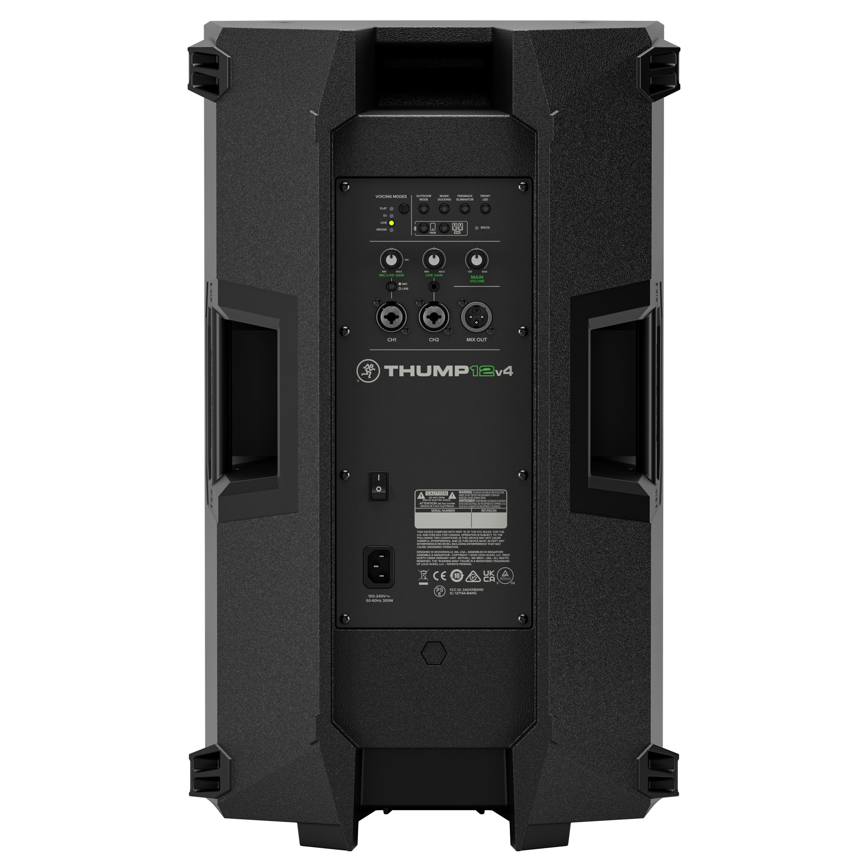 Mackie Thump12v4 12" Powered Speaker, View 3