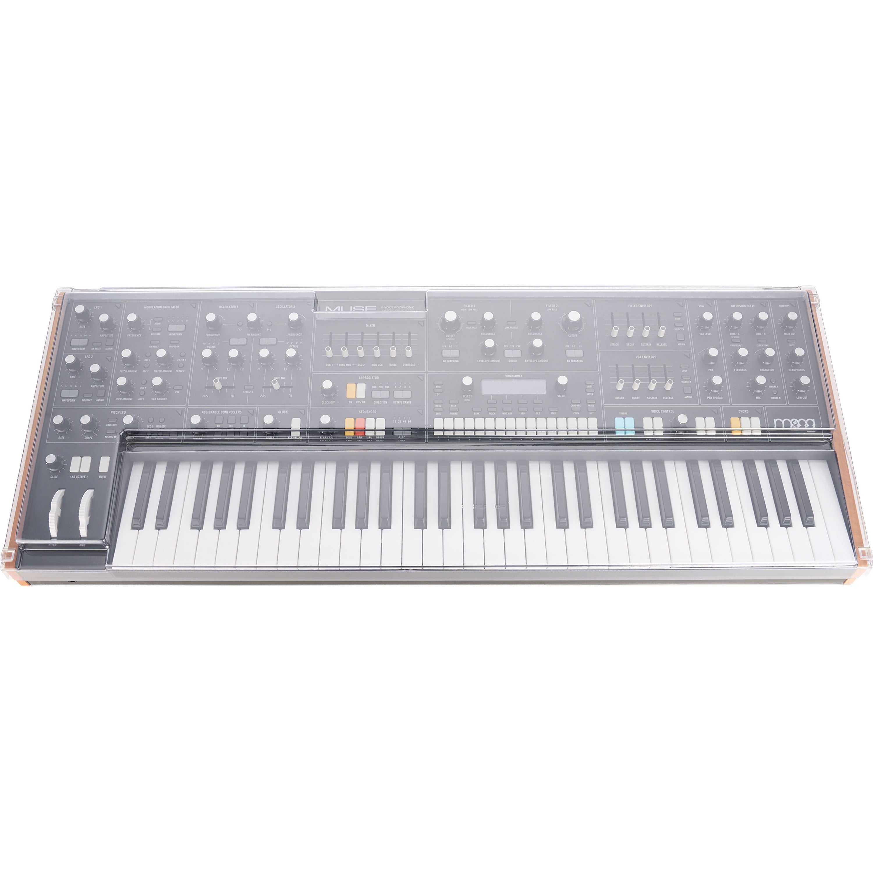 Decksaver Moog Muse Cover View 1