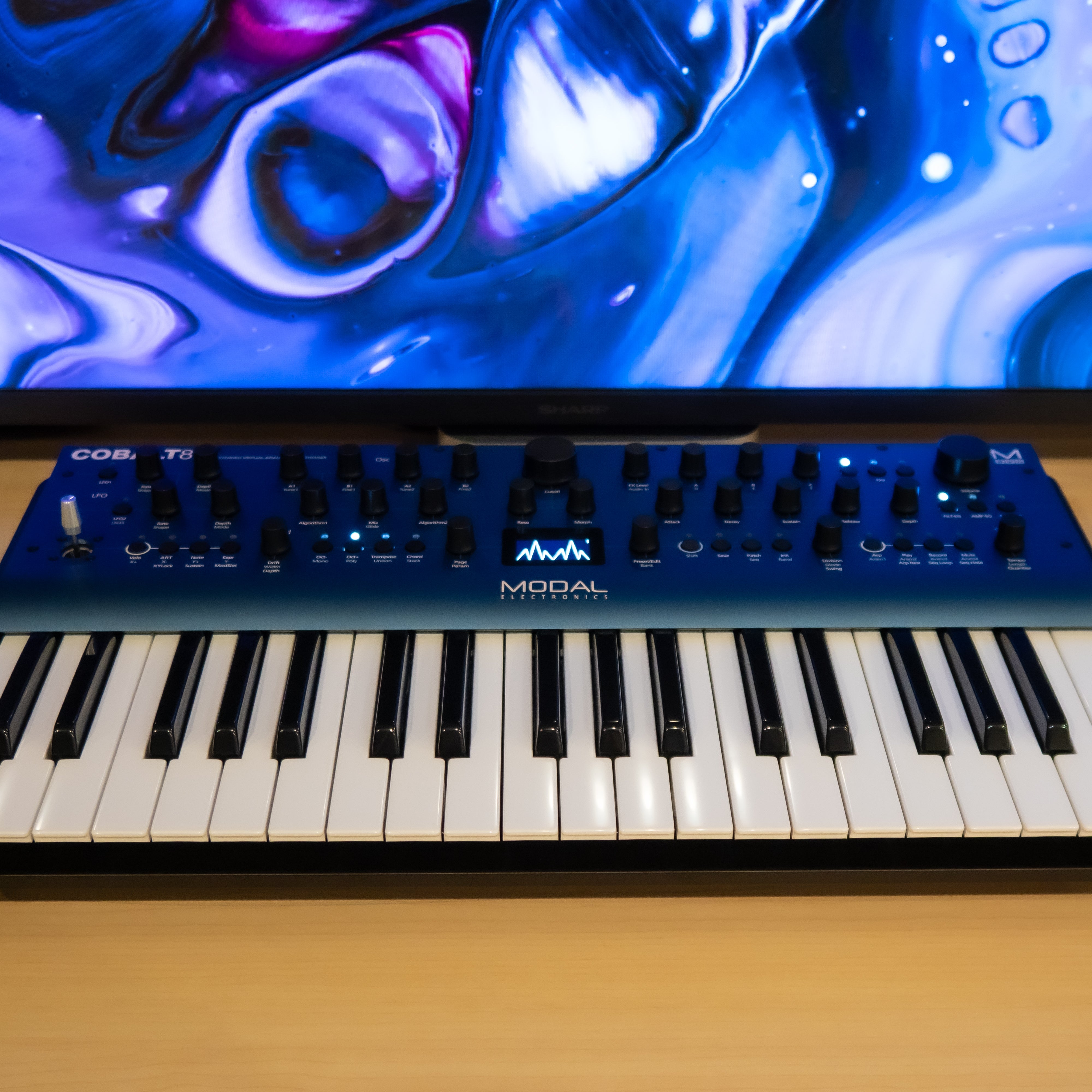 Modal Electronics Cobalt8 37-Key Virtual Analog Synthesizer View 2