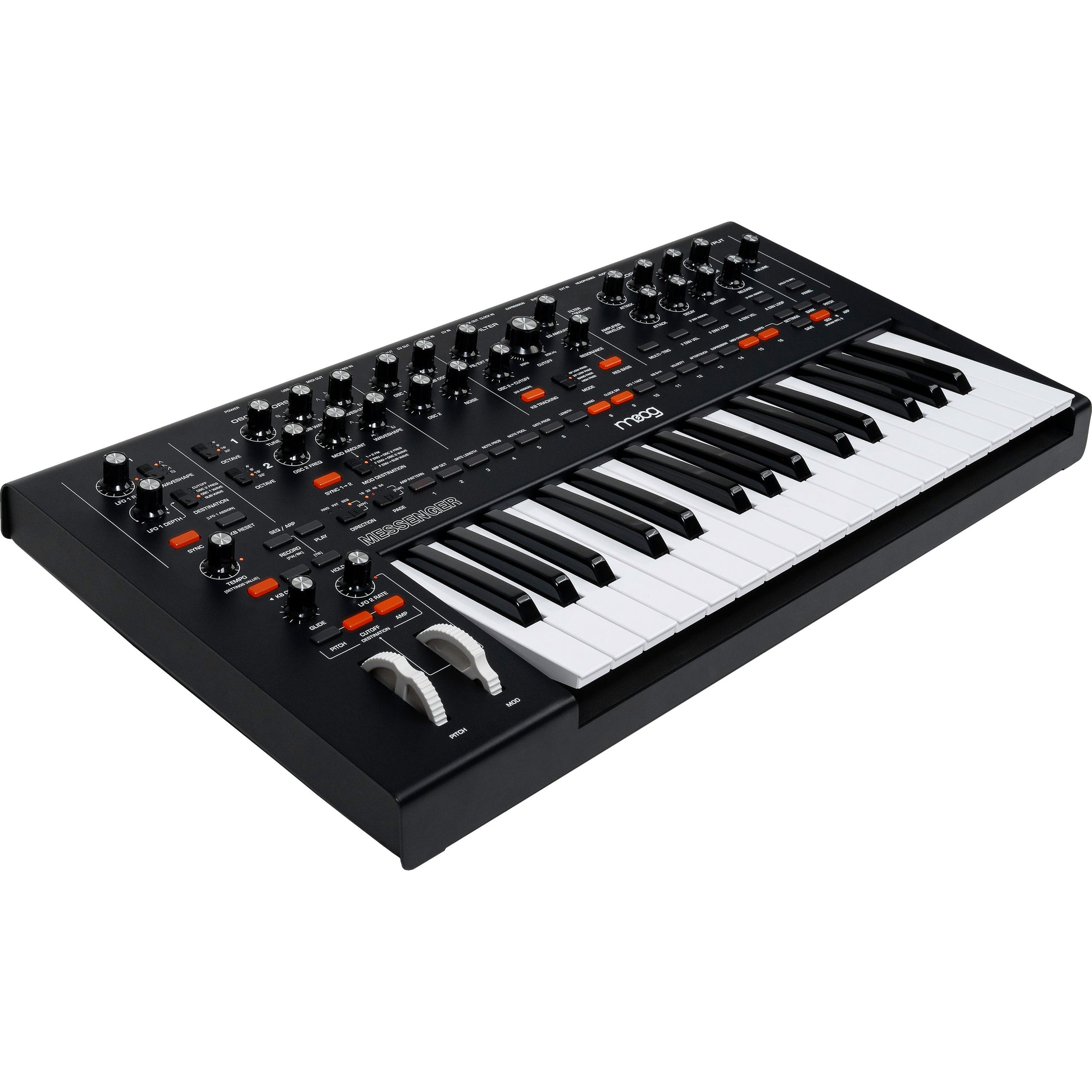 Moog Messenger Monophonic Analog Synthesizer Kraft Music Moog Messenger Monophonic Analog Synthesizer Kraft Music