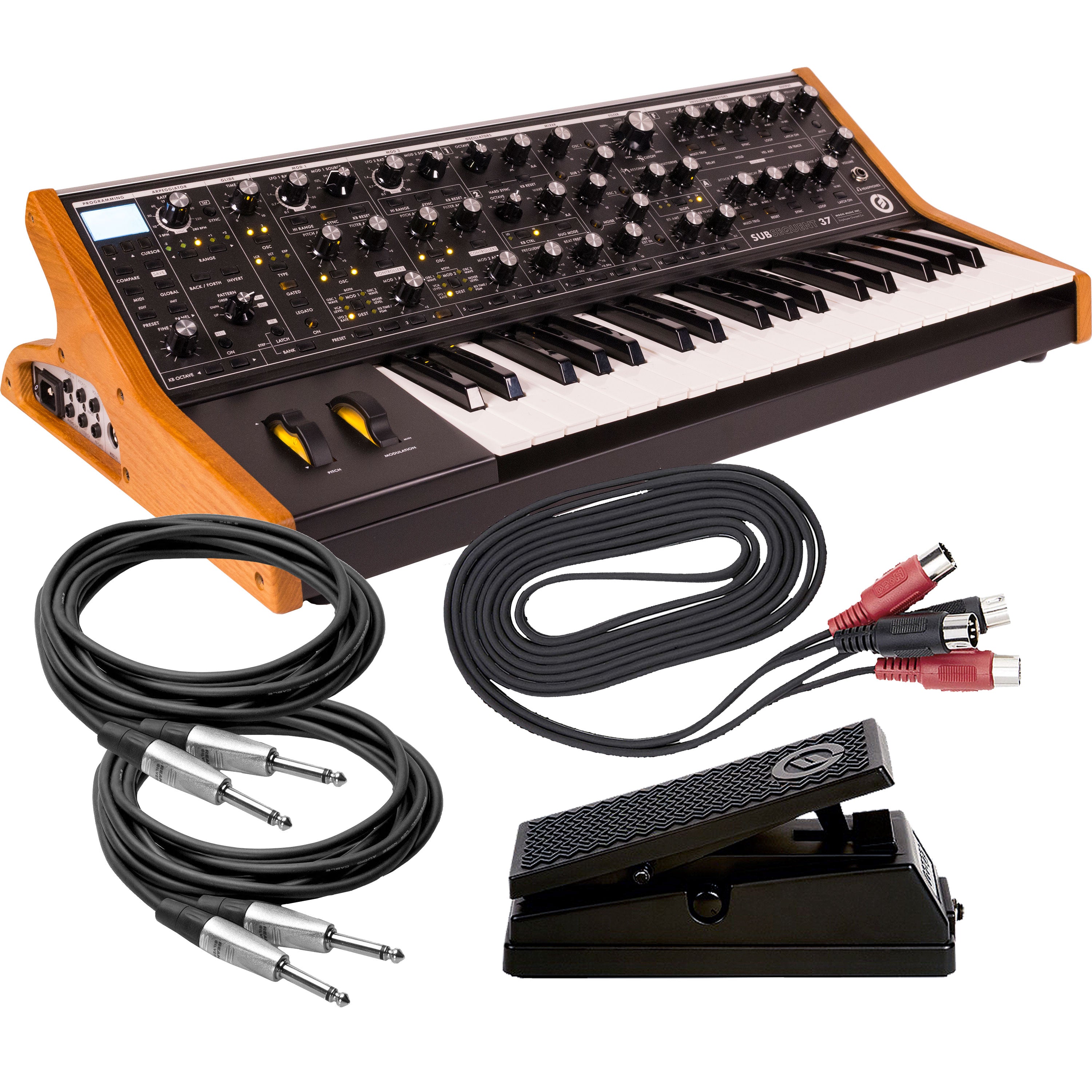 Moog Subsequent 37 Analog Synthesizer CABLE KIT – Kraft Music