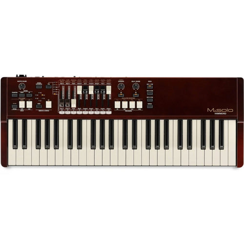 Hammond M-solo Organ - Burgundy, View 1
