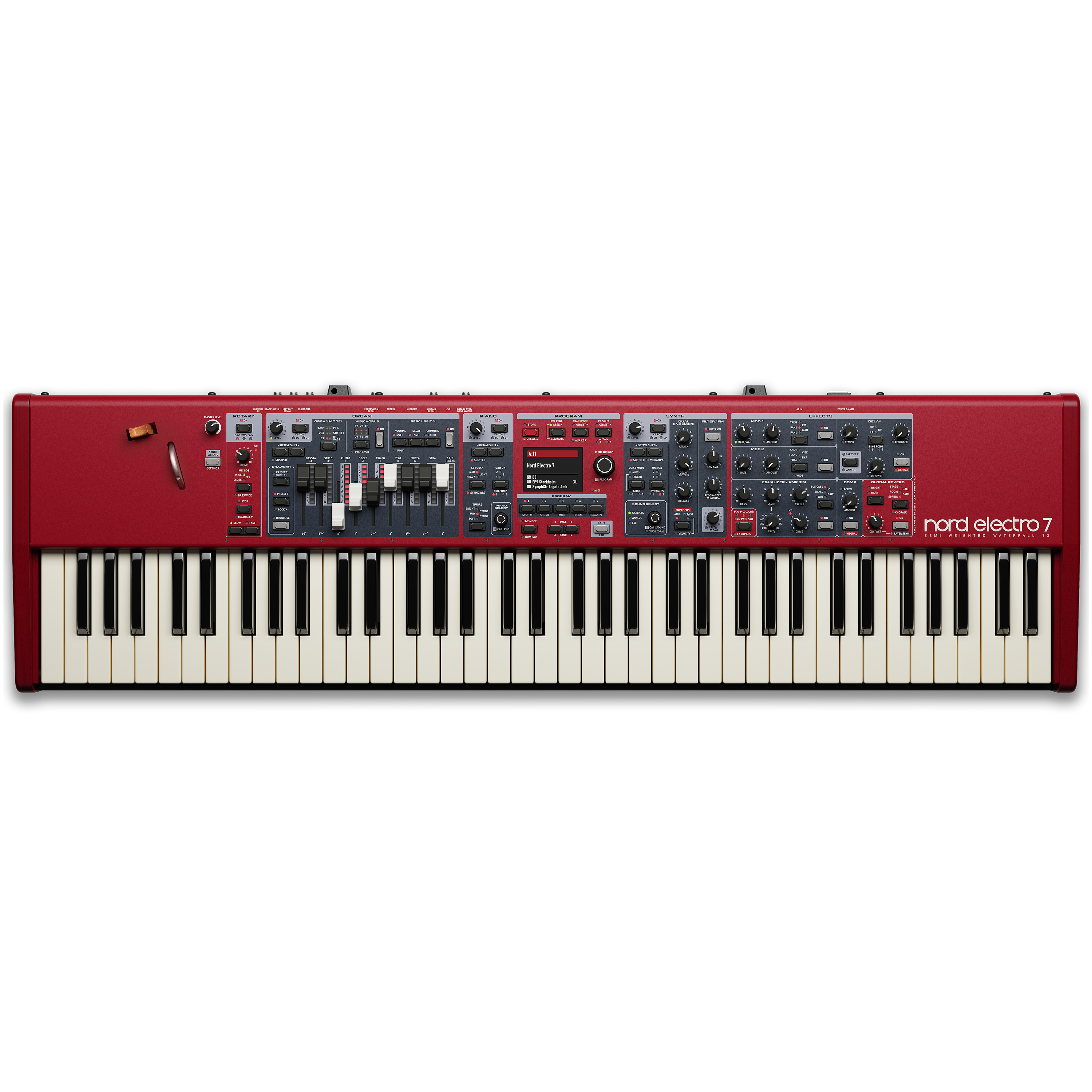 Nord Electro 7 73 Stage Keyboard MONITOR KIT