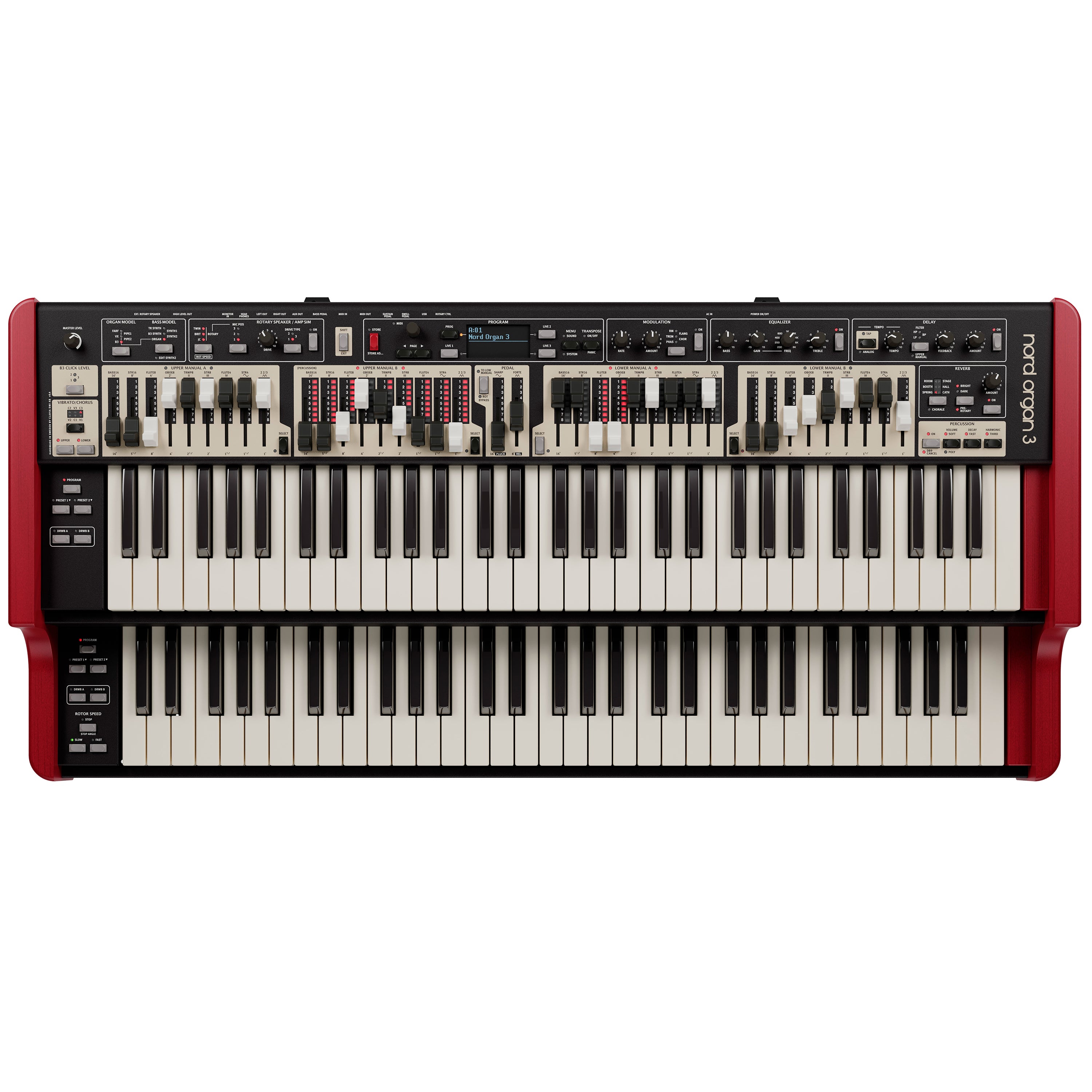 Nord Organ 3 Dual Manual Organ KEY ESSENTIALS BUNDLE