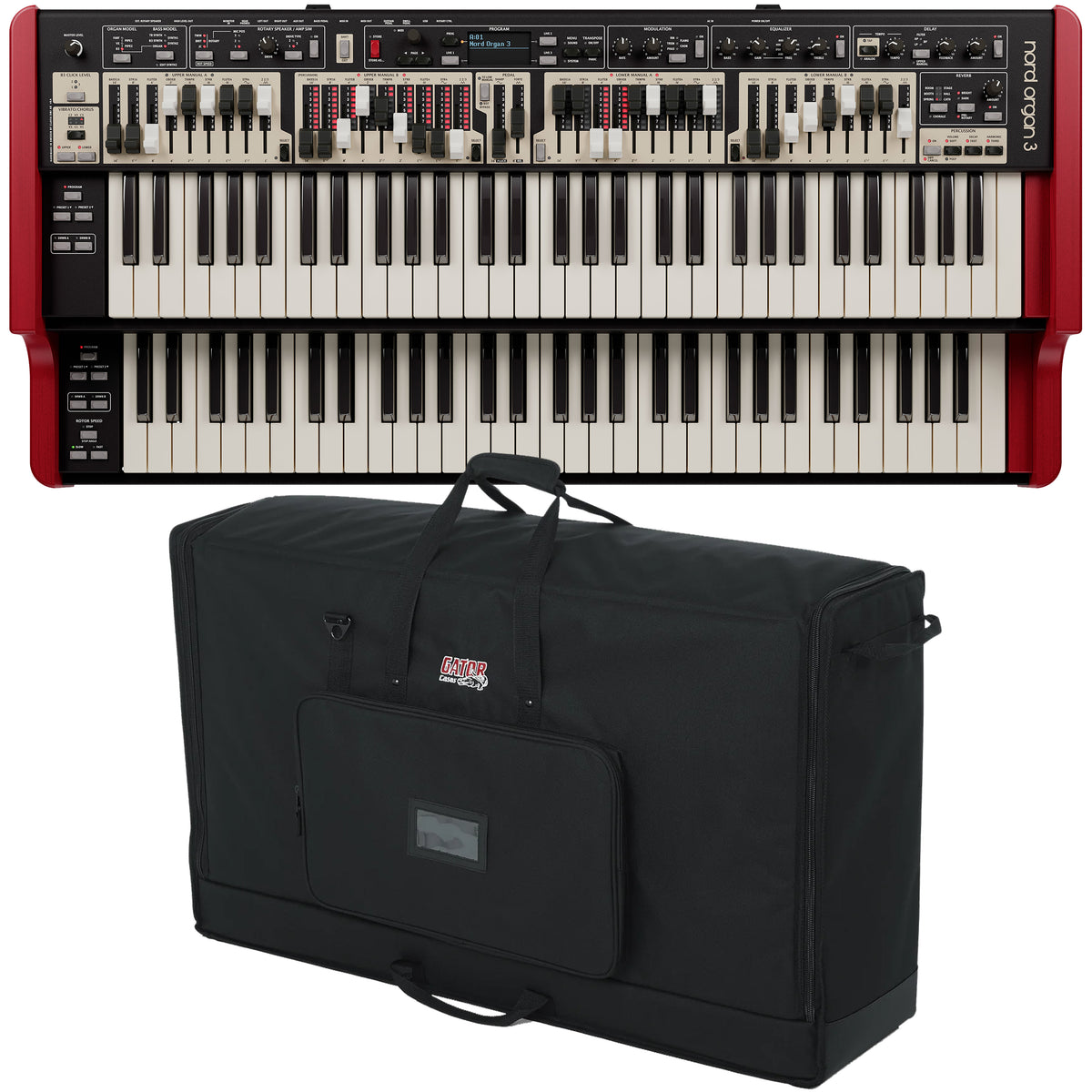 Nord Organ 3 Dual Manual Organ CARRY BAG KIT – Kraft Music