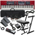 Collage image of the Nord Stage 4 88 Stage Keyboard STAGE RIG