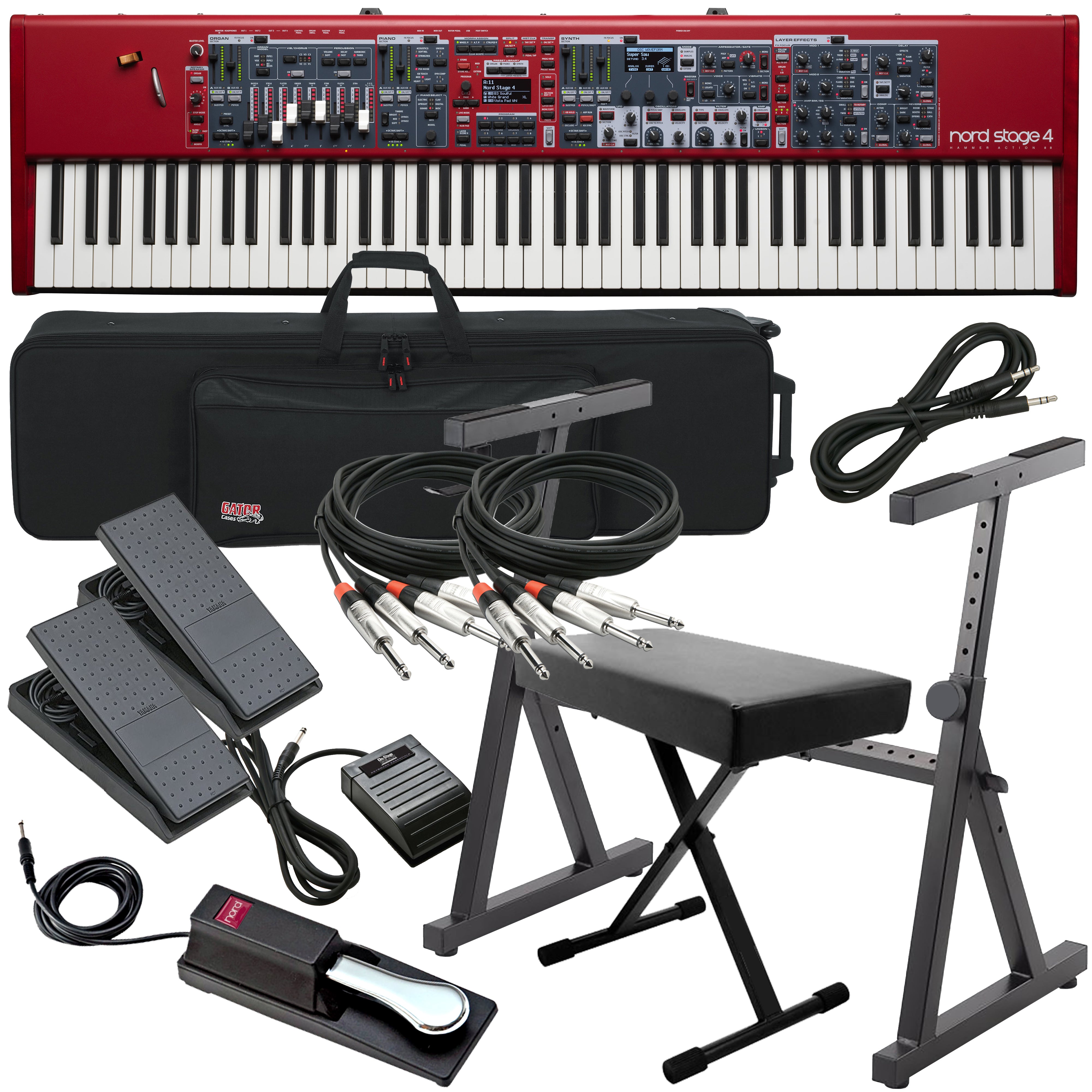 Nord Stage 4 88 Stage Keyboard STAGE RIG