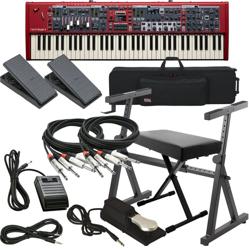 Nord Stage 4 Compact Stage Keyboard STAGE RIG