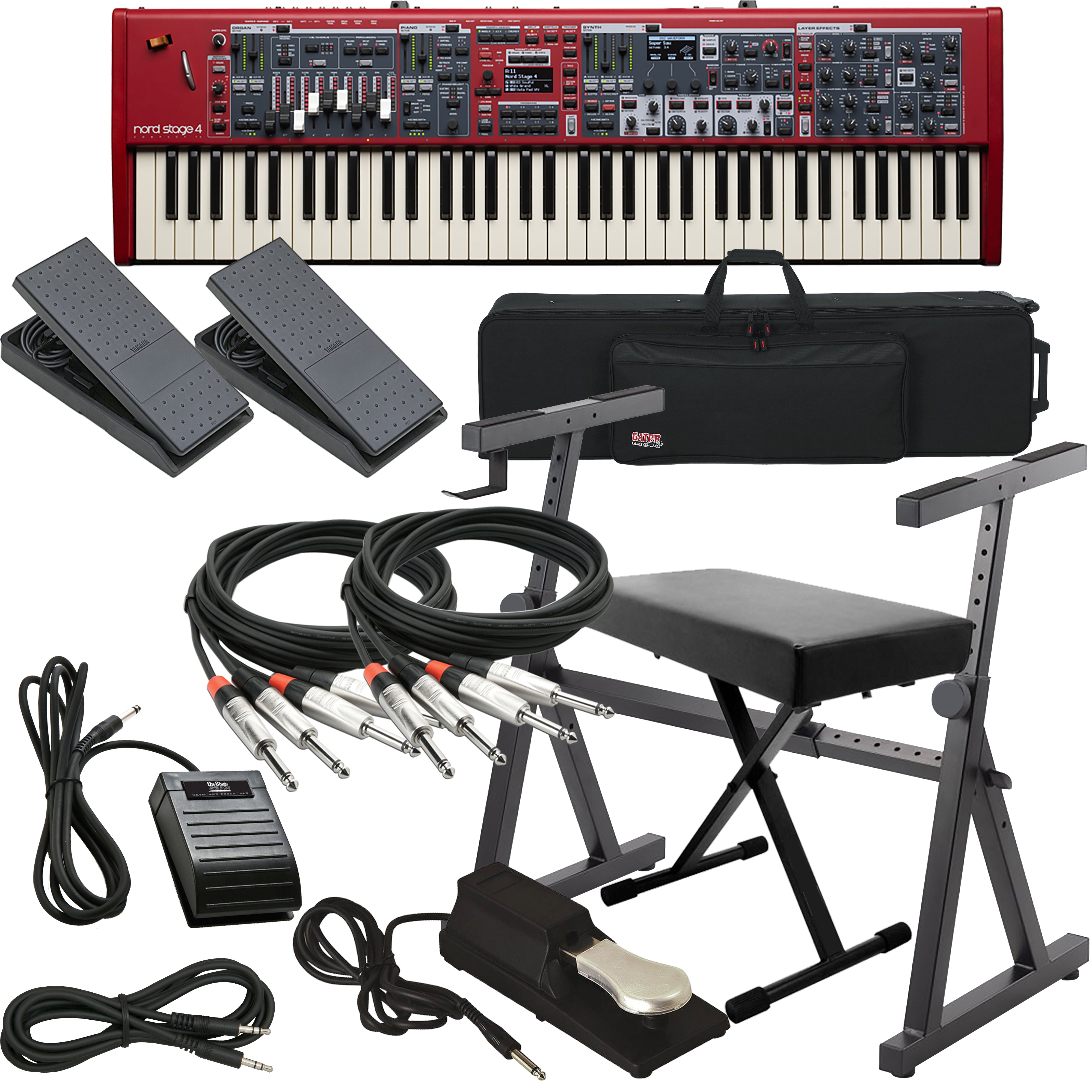 Nord Stage 4 Compact Stage Keyboard STAGE RIG