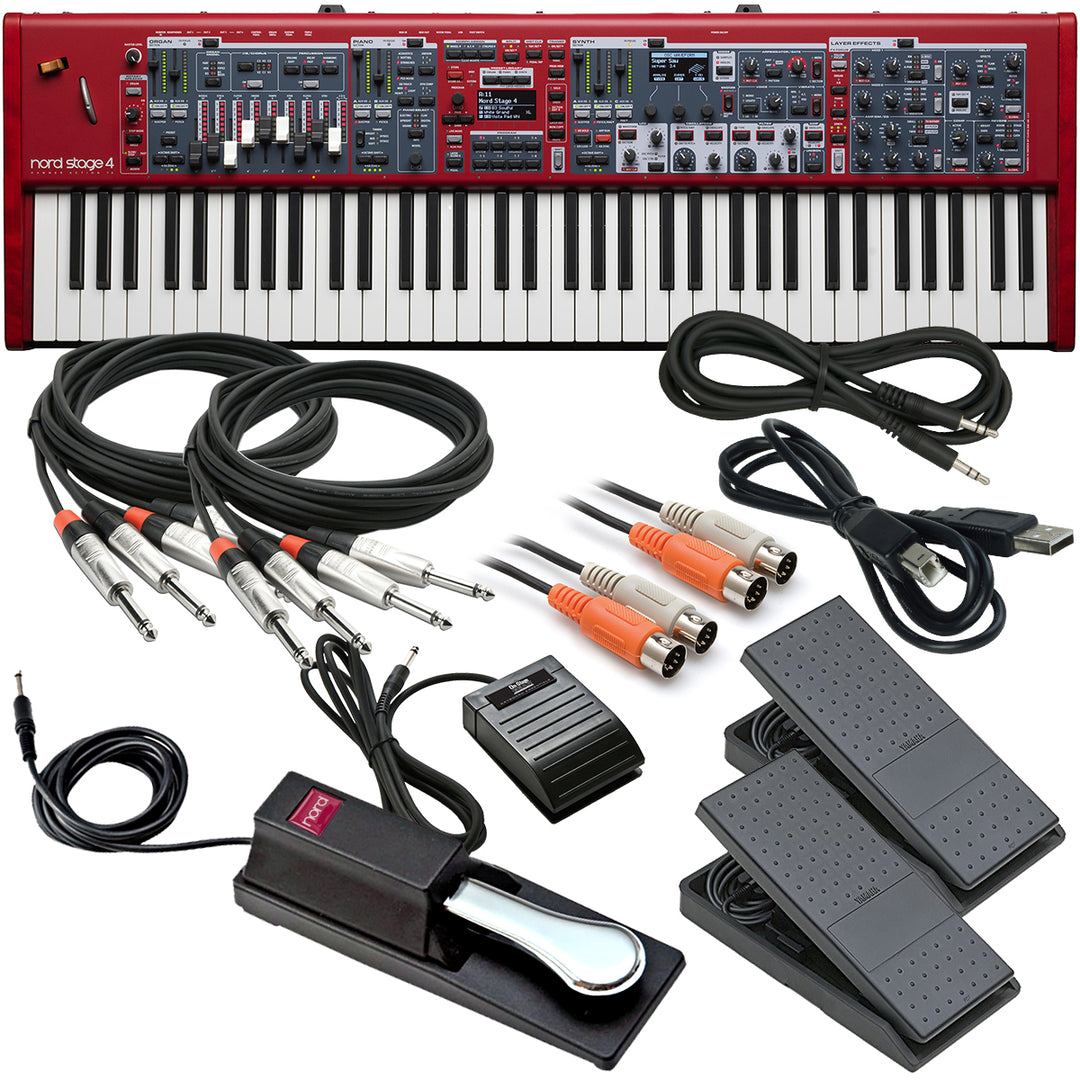 Nord Stage 4 73 Stage Keyboard CABLE KIT – Kraft Music