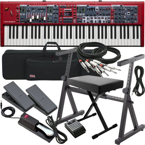 Nord Stage 4 73 Stage Keyboard STAGE RIG