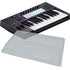 Collage showing components in Novation Launchkey 25 Mk4 Keyboard Controller DECKSAVER KIT
