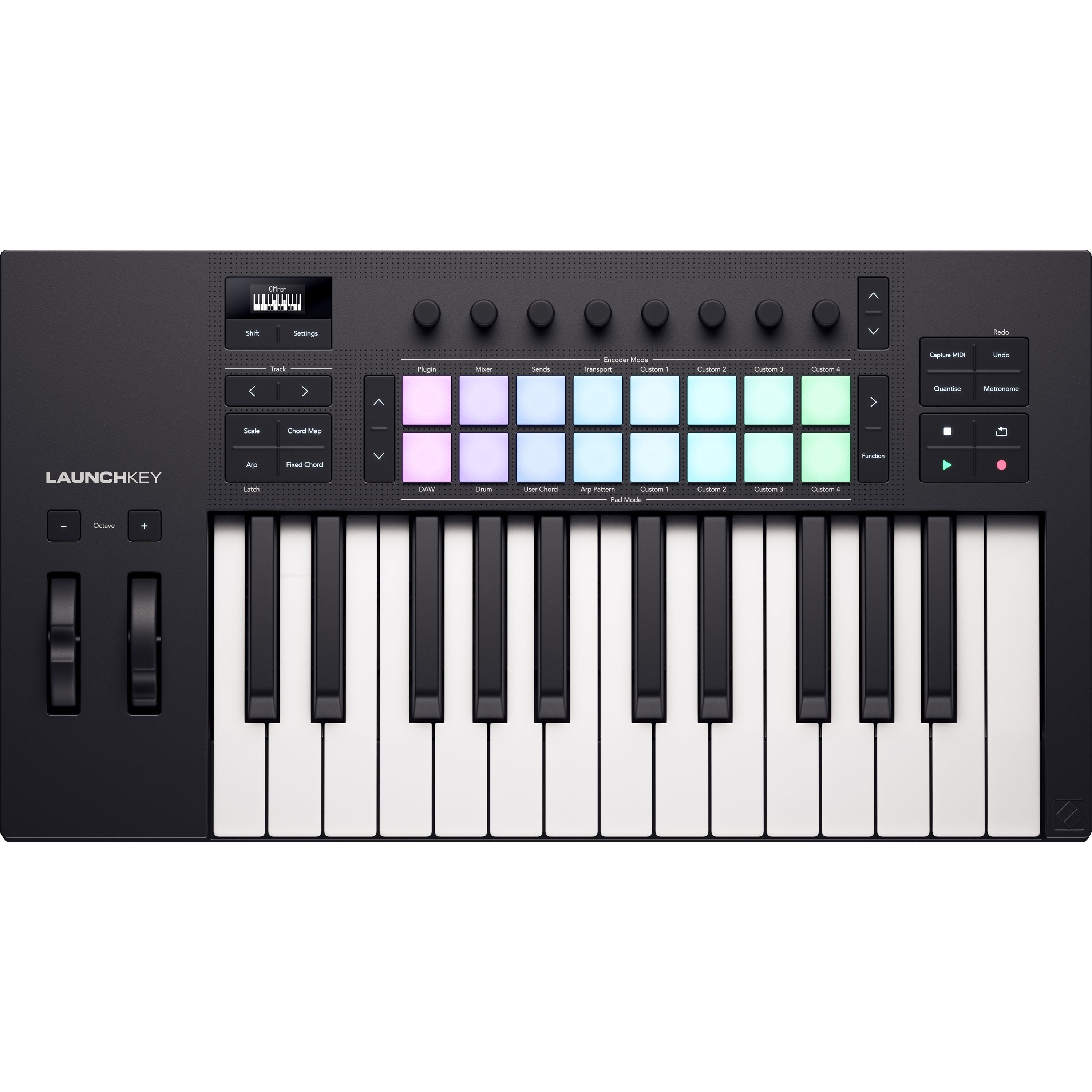 Novation Launchkey Mini 25 Mk4 Keyboard Controller View 1