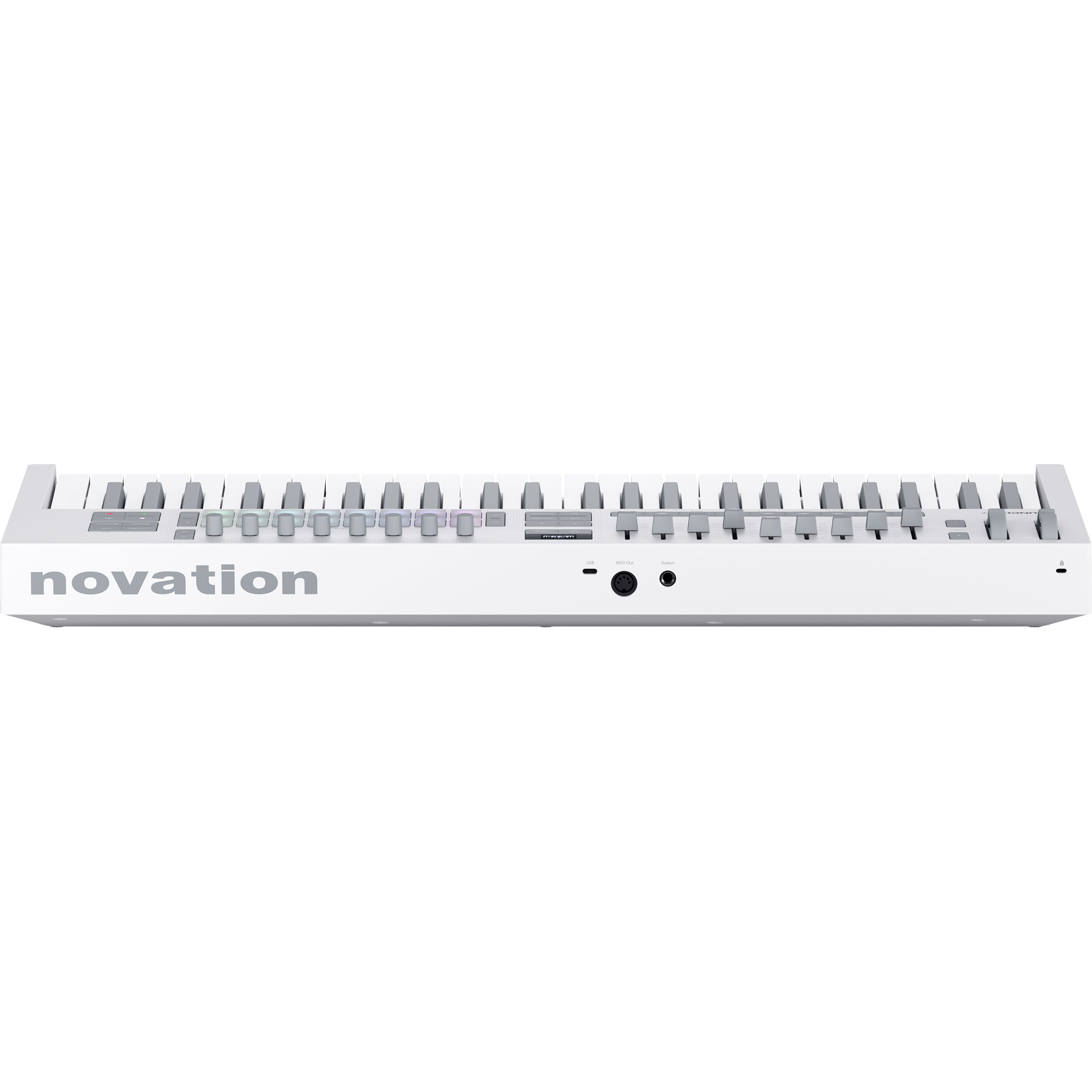 Novation Launchkey 49 Mk4 Keyboard Controller - White View 2