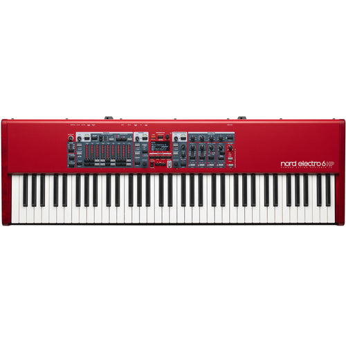 Nord Electro 6 HP 73 Stage Keyboard - Top view