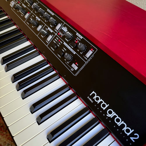 Close-up of Nord Grand 2 control panel - View 4