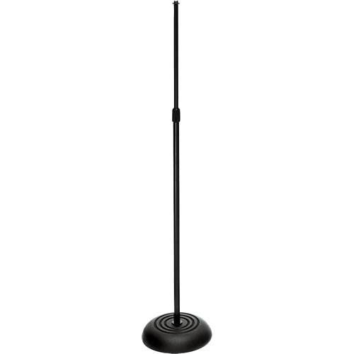 on-stage ms7201b black straight microphone stand