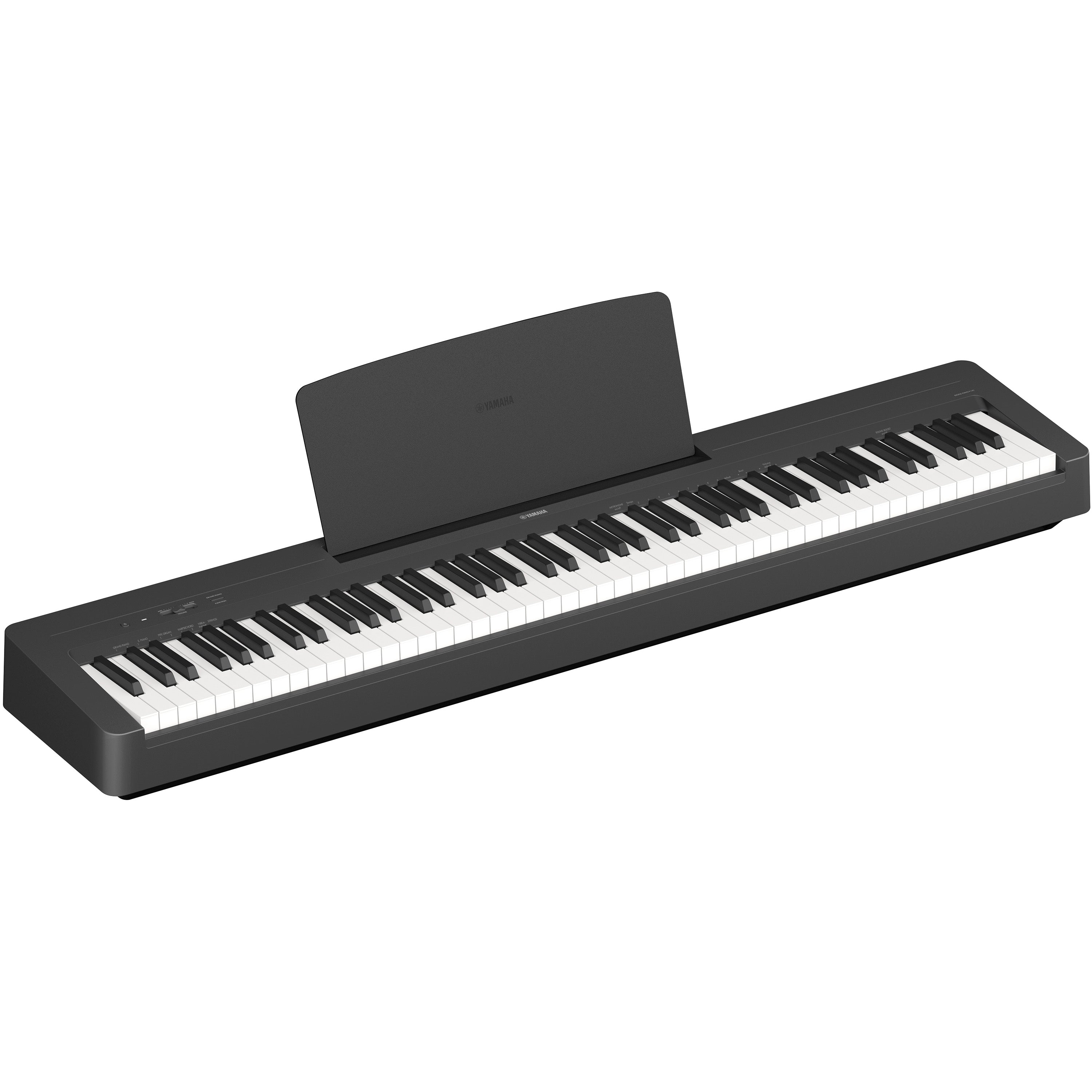 Yamaha P-143 Digital Piano - Black, View 1