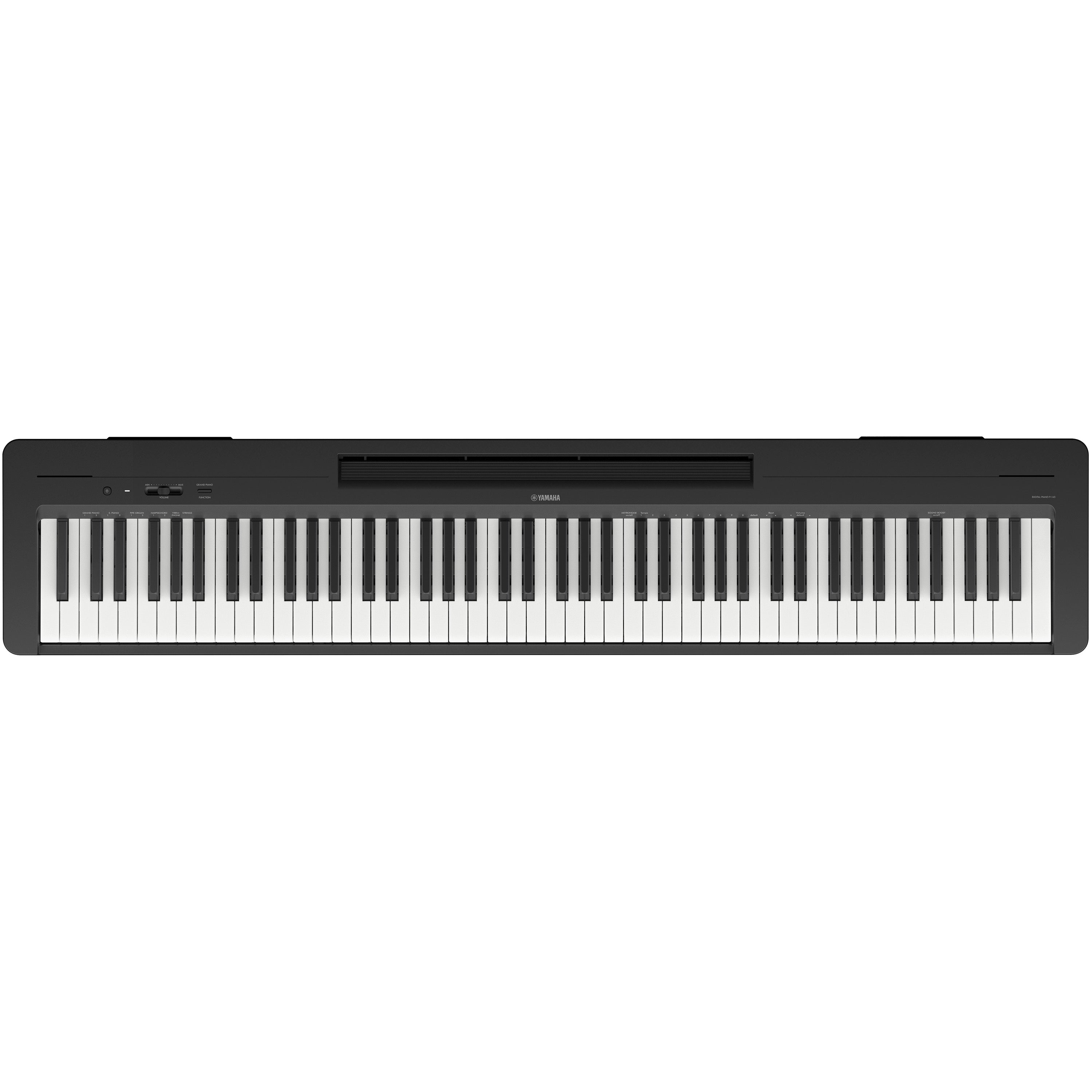Yamaha P-143 Digital Piano - Black, View 3