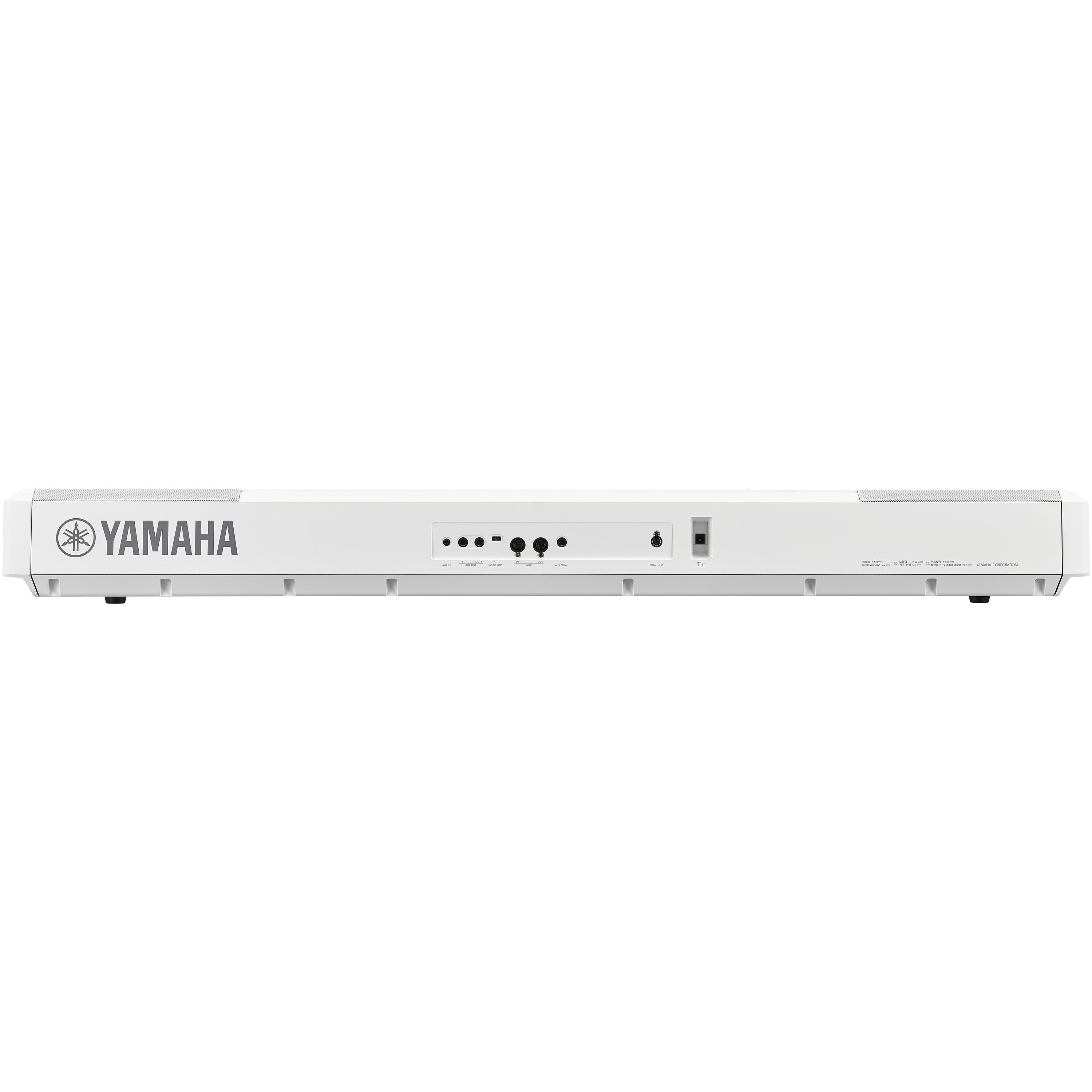Yamaha P-525 Digital Piano - White STAGE ESSENTIALS BUNDLE – Kraft