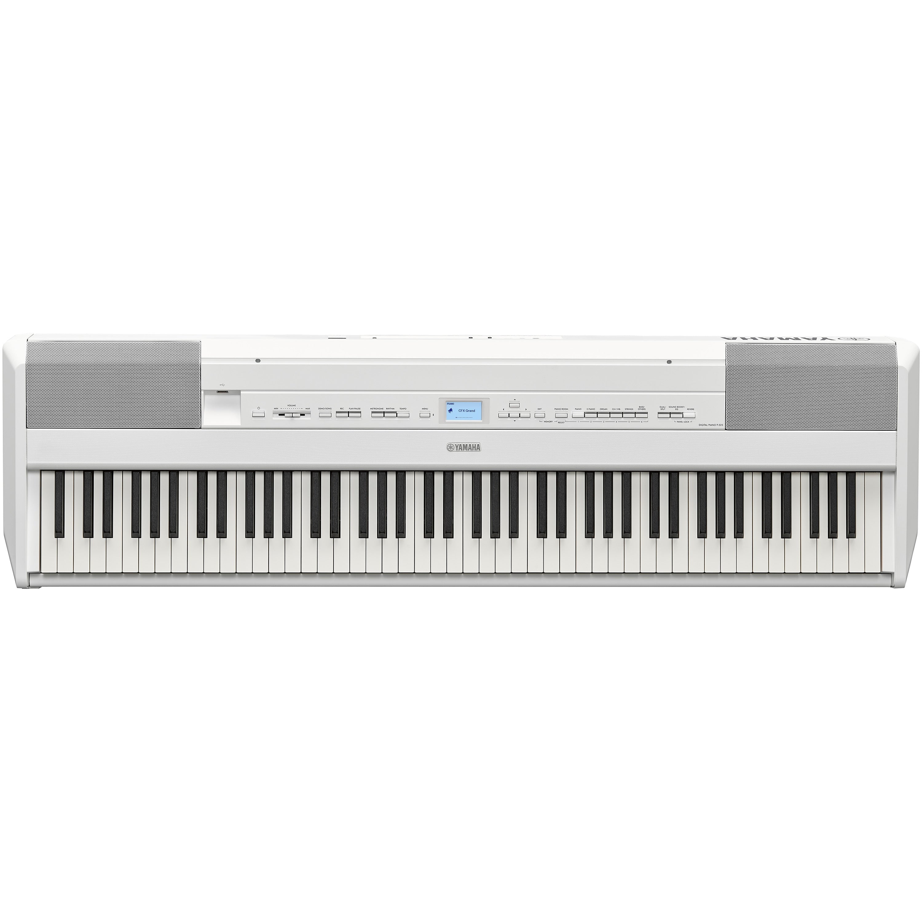 Yamaha P-525 Digital Piano - White, View 3