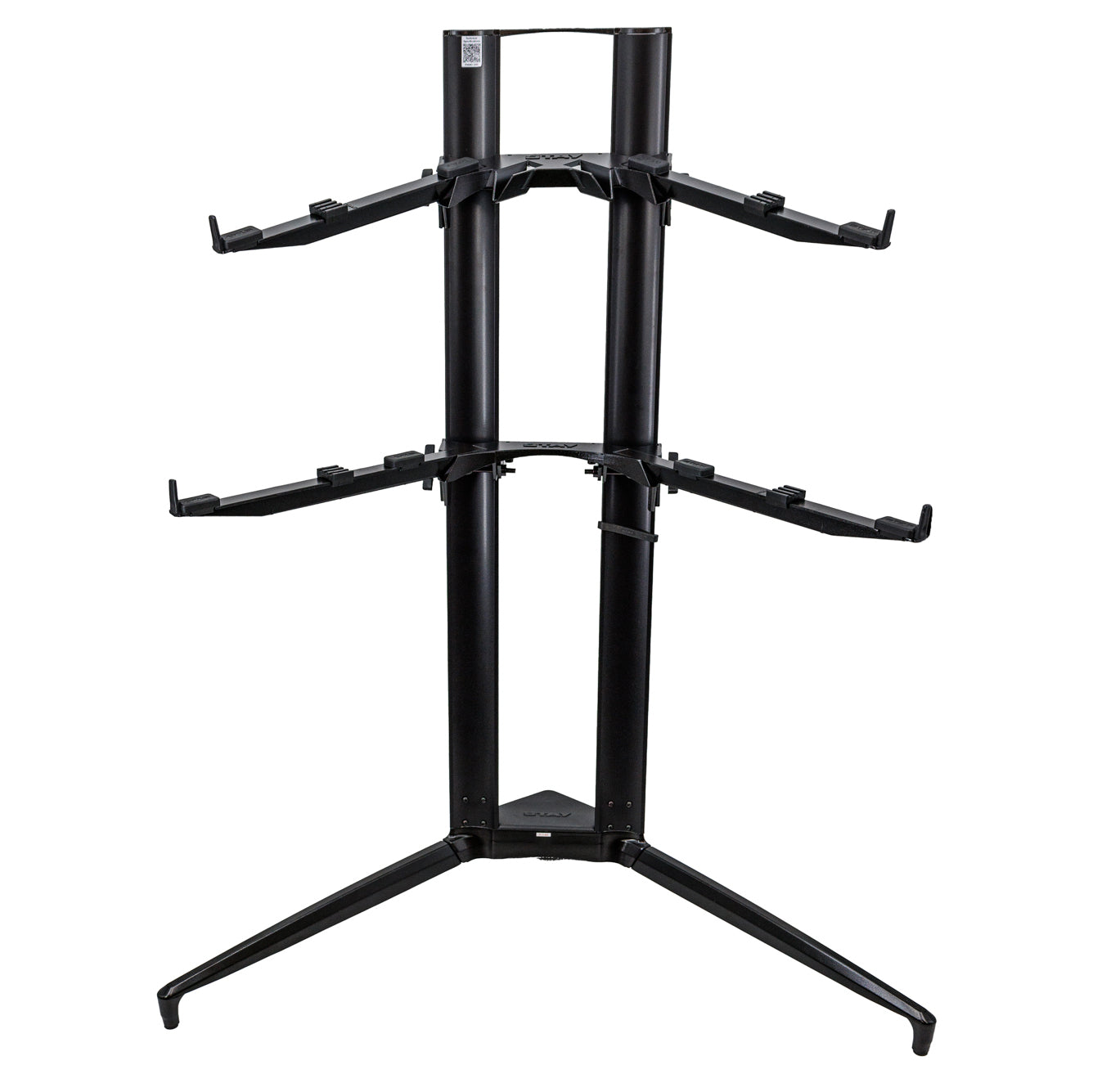 Stay Music Piano 1200/02 2-tier Keyboard Stand - Black