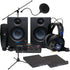 Collage showing components in PreSonus AudioBox 96k Complete Bundle BONUS PAK