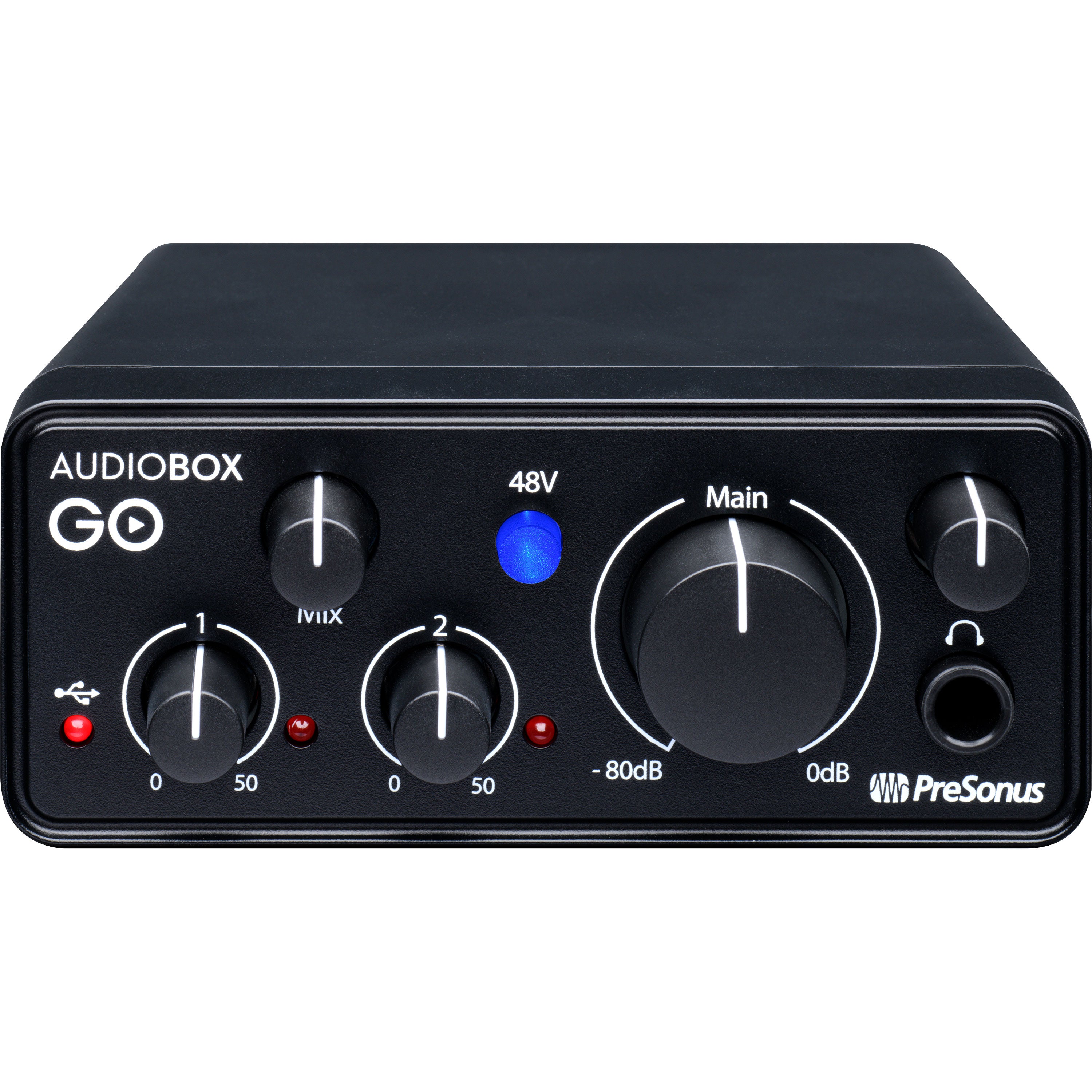 PreSonus AudioBox Go Creator Bundle View 2