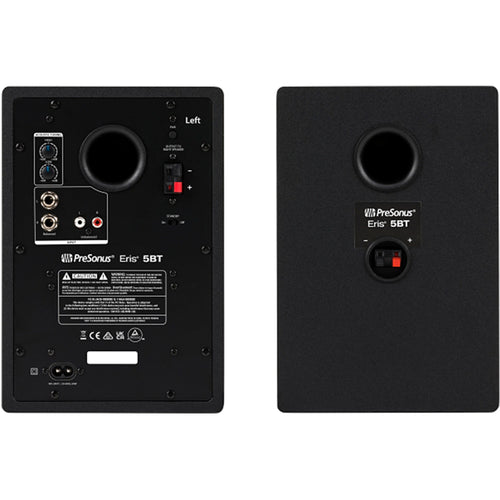 PreSonus Eris 5BT 5" Powered Studio-Monitors (Pair) with Bluetooth - back view