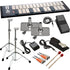Collage image of the Pearl EMC malletStation EM Pro 2 Octave Controller STAGE RIG