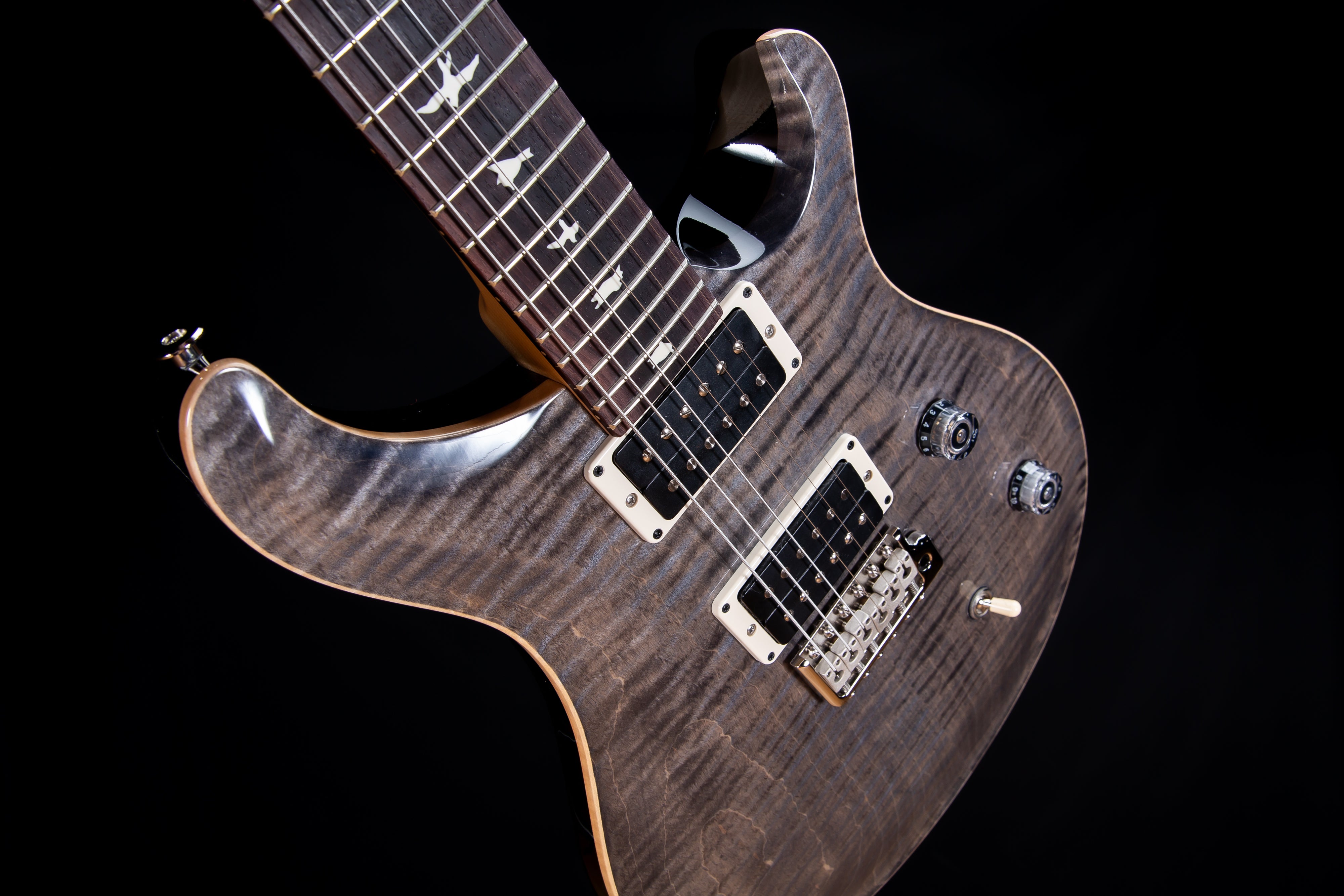 PRS CE 24 Electric Guitar - Faded Gray Black view 5