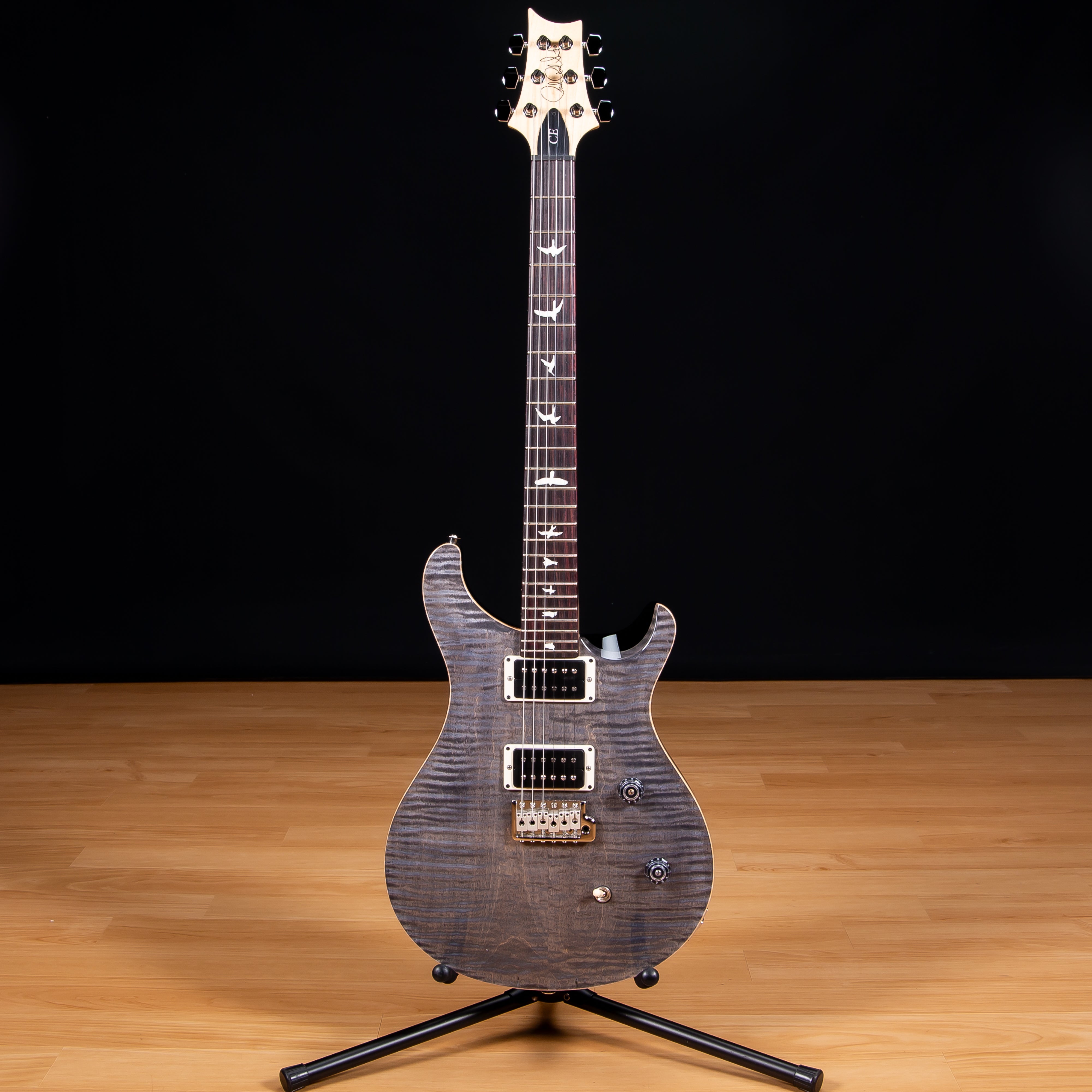 PRS CE 24 Electric Guitar - Faded Gray Black view 2
