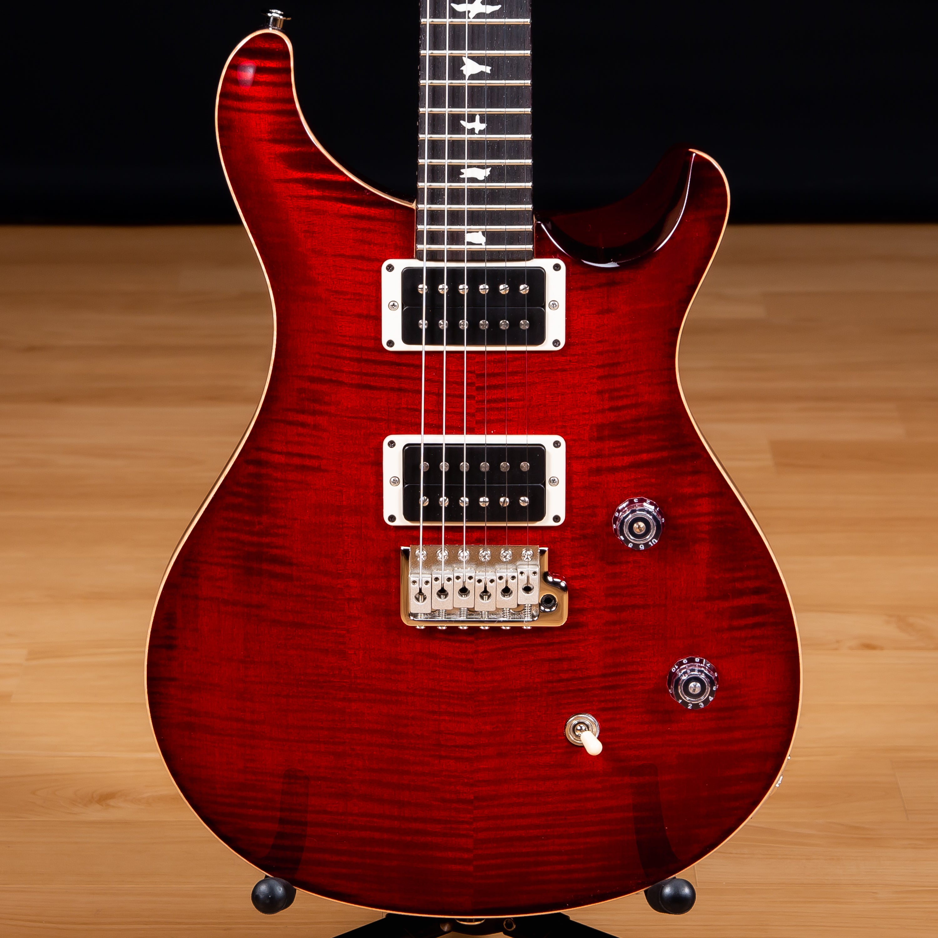 PRS CE 24 Electric Guitar - Fire Red Burst view 1