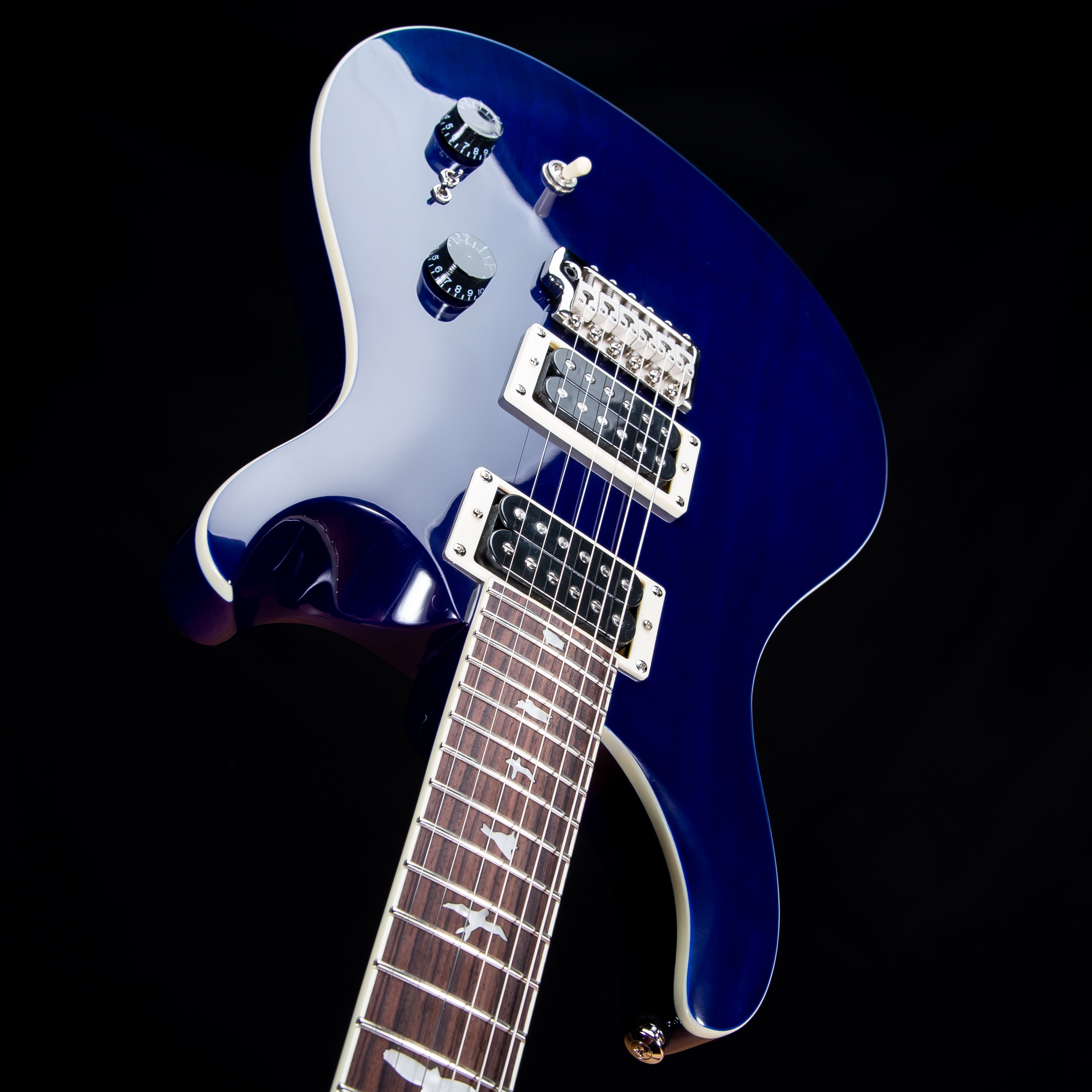 PRS SE Standard 24-08 Electric Guitar - Translucent Blue view 6
