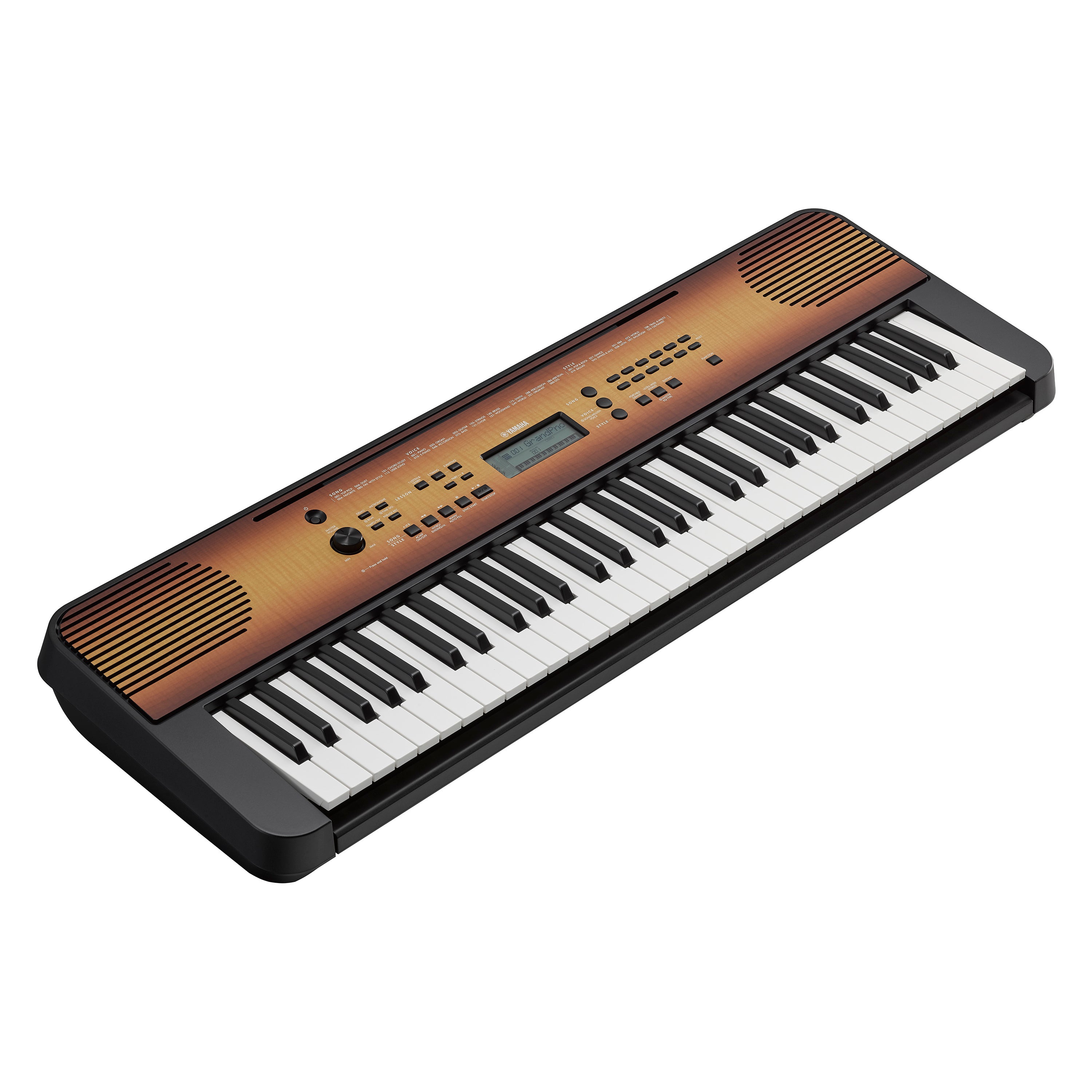 Yamaha PSR-E360 Portable Keyboard - Maple, View 1