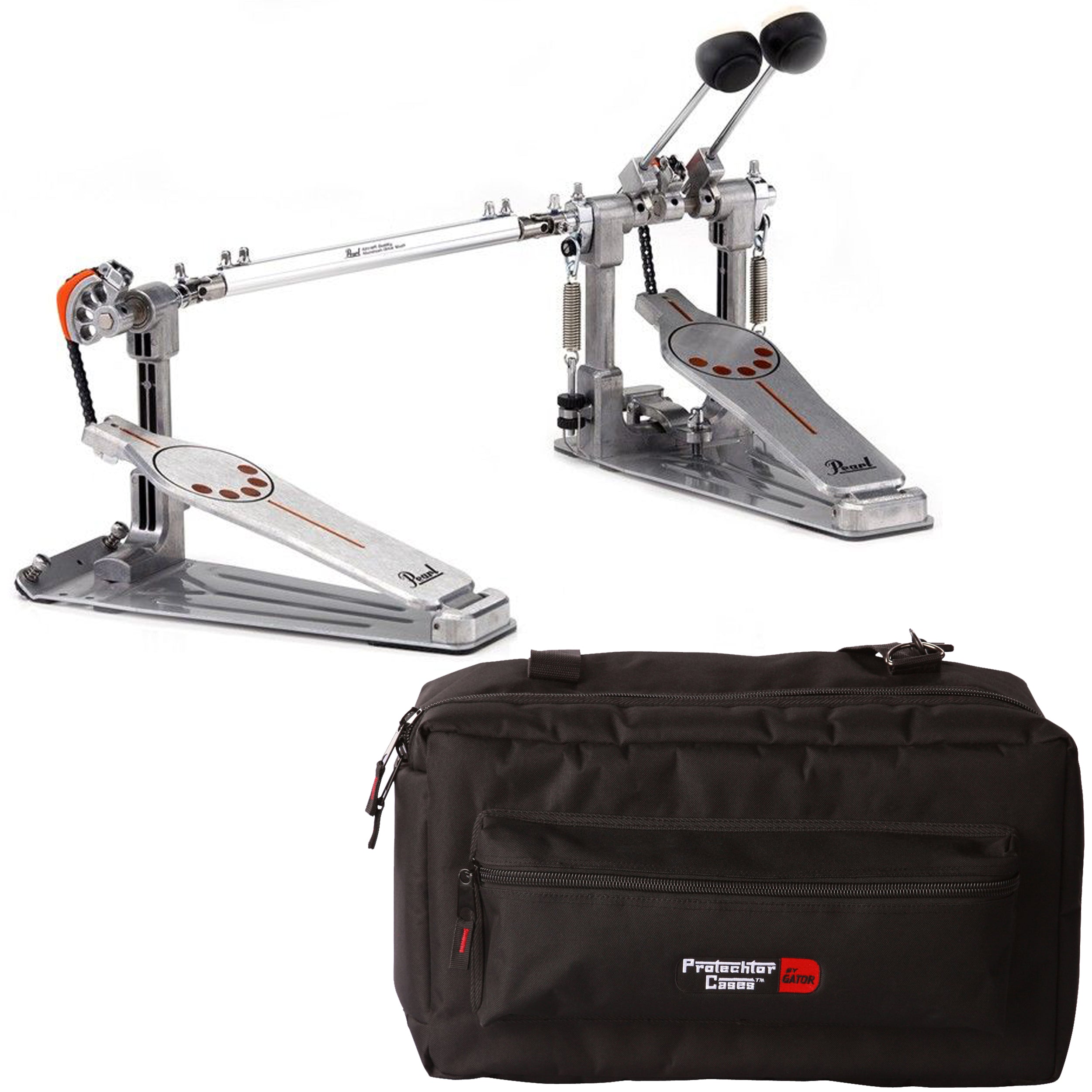 Pearl P-932 Demonator Double Bass Drum Pedal CARRY BAG KIT