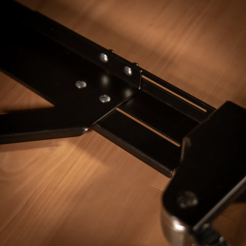 Close up of the size changing mechanism for the K&M 18804 Trolley