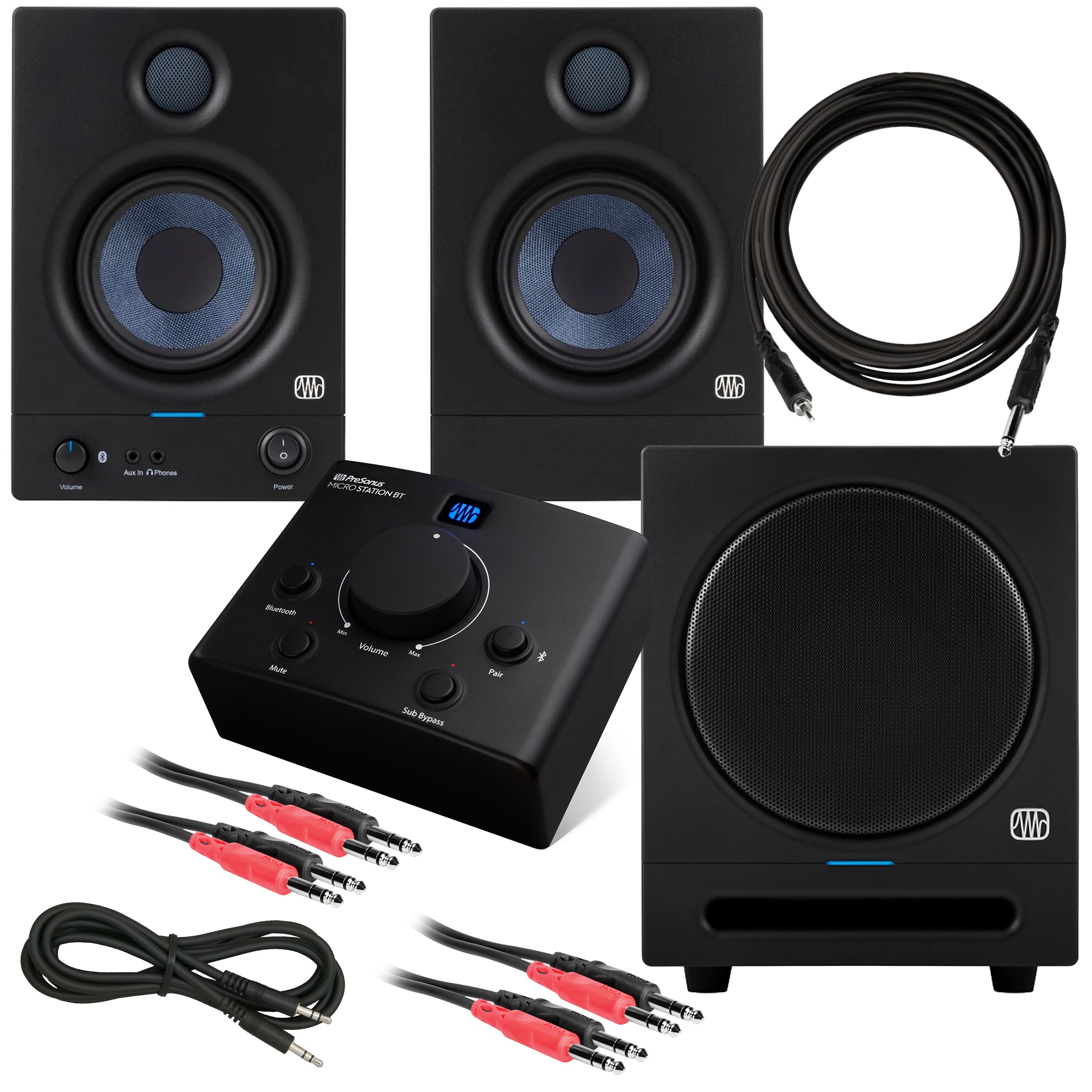 PreSonus MicroStation BT Monitor Controller STUDIO RIG