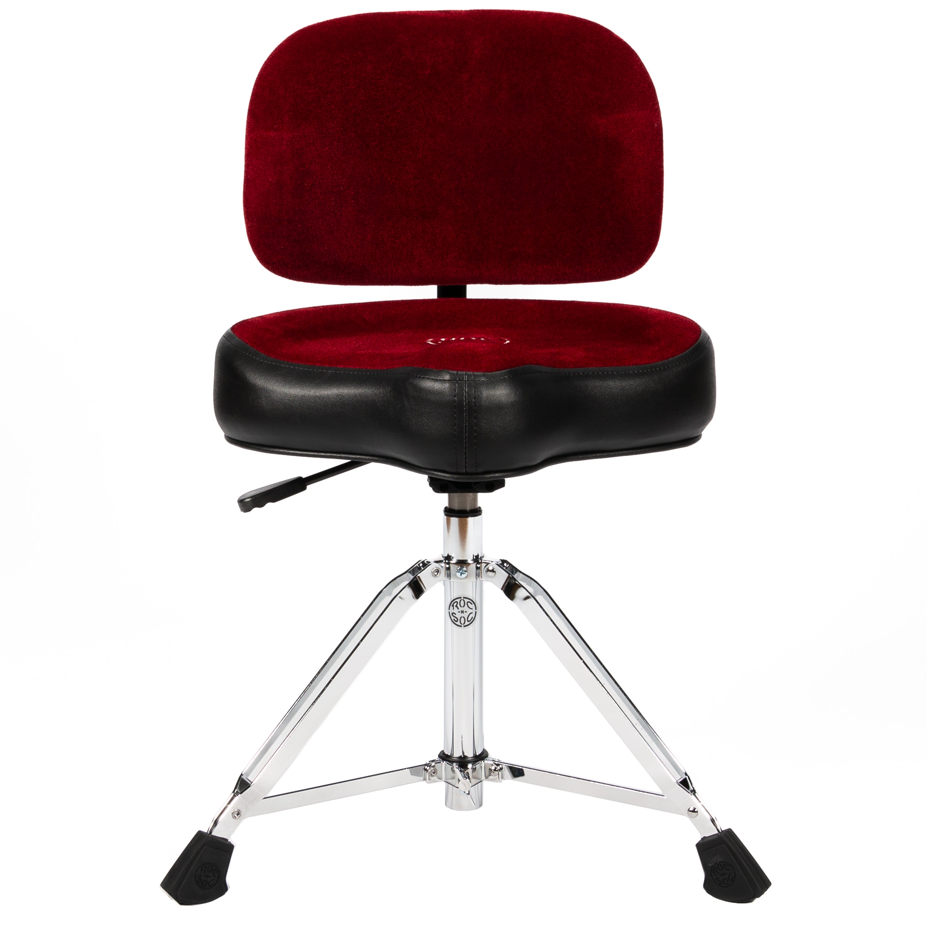 Collage image of the Roc-N-Soc Nitro Original Throne - Red W/ BACKREST