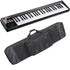 roland a-49 midi controller keyboard - black performer pak