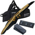 Collage showing components in Roland Aerophone Pro AE-30A Gold Limited Edition CONTROL KIT