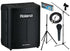 roland ba-330 portable stereo digital pa system audio essentials bundle