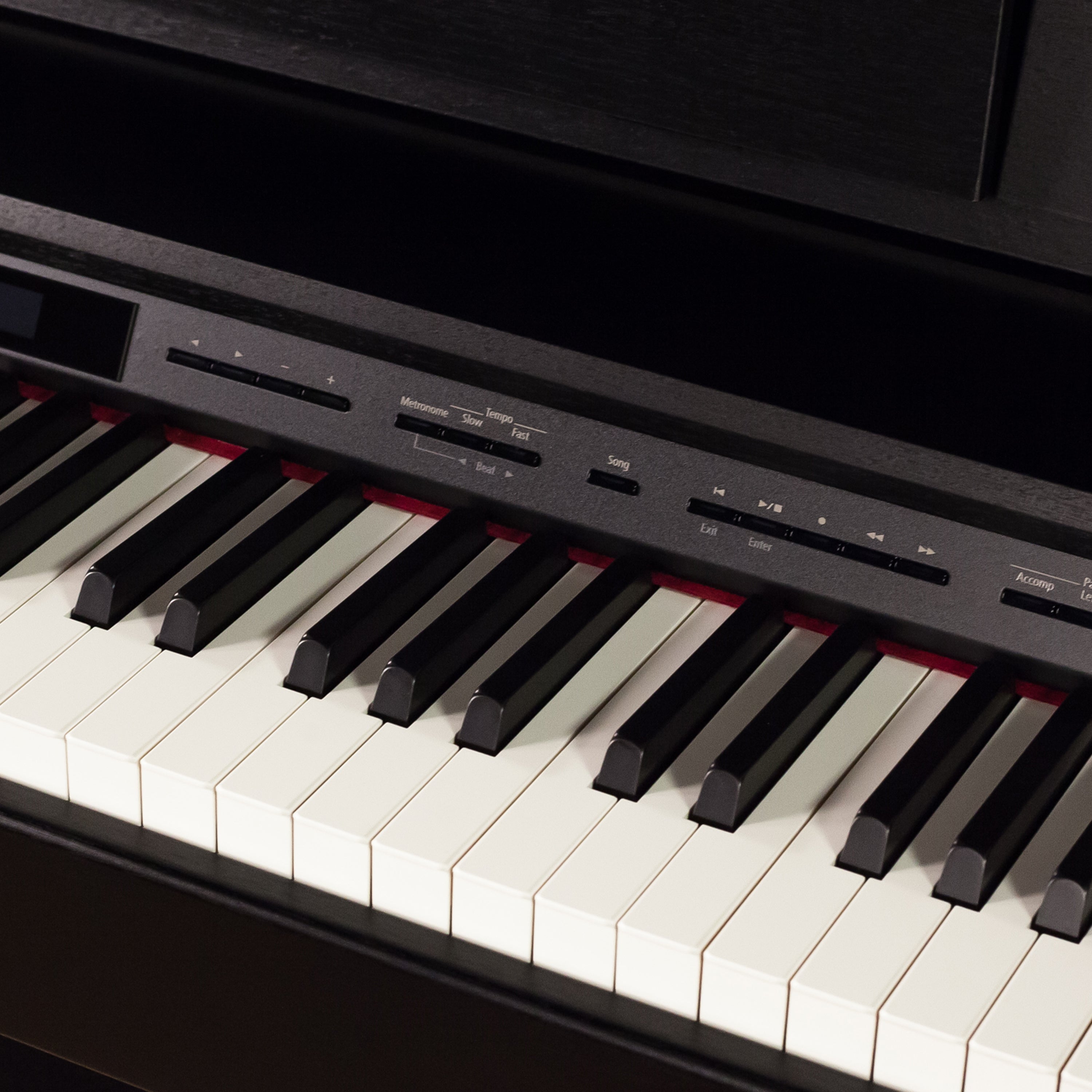 Roland DP603 Digital Piano - Polished Ebony - Controls view 2