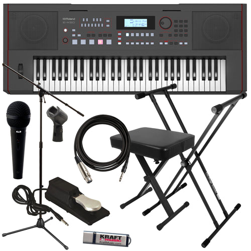 Roland E-X50 Arranger Keyboard STUDIO RIG