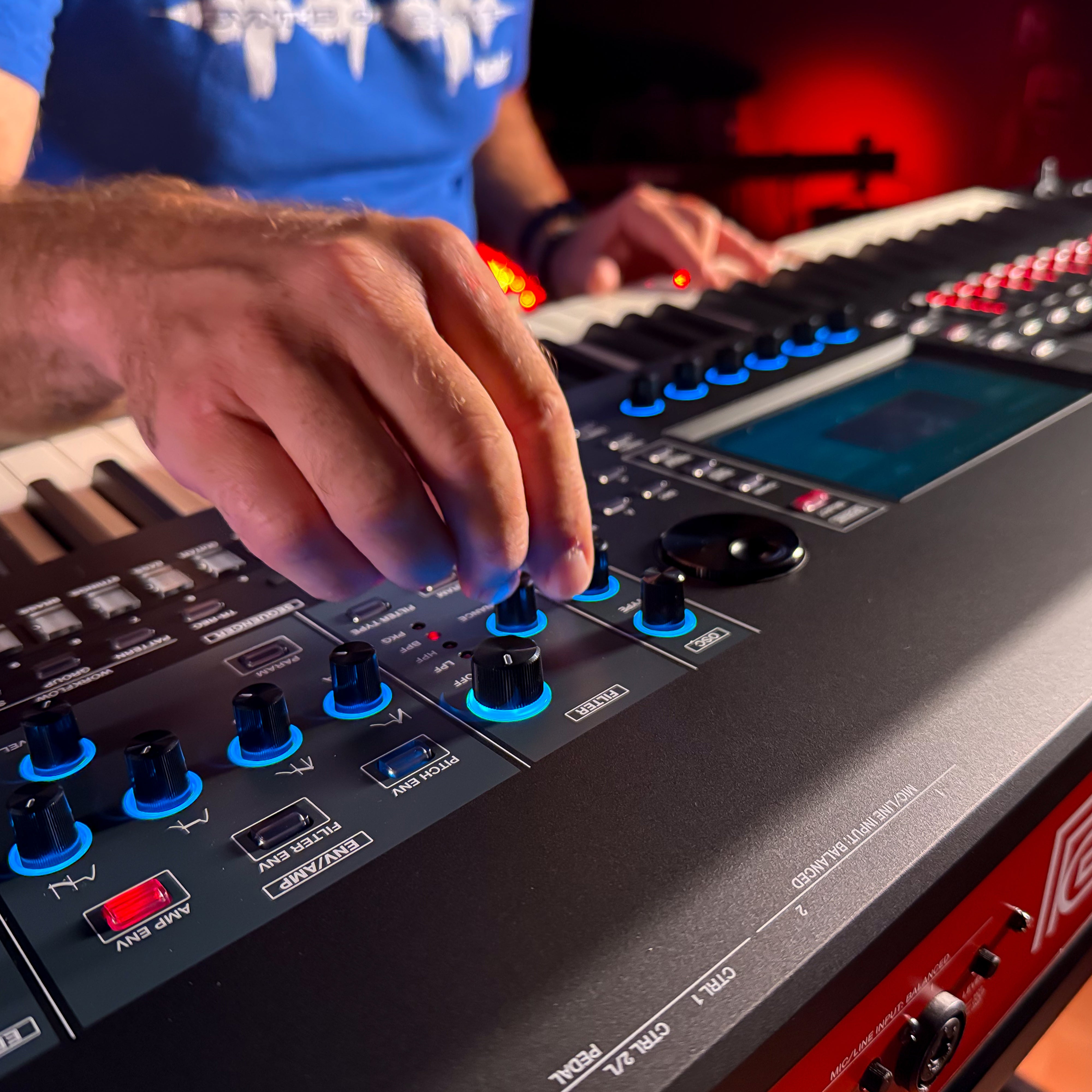 Roland Fantom 8 EX Workstation Keyboard View 8