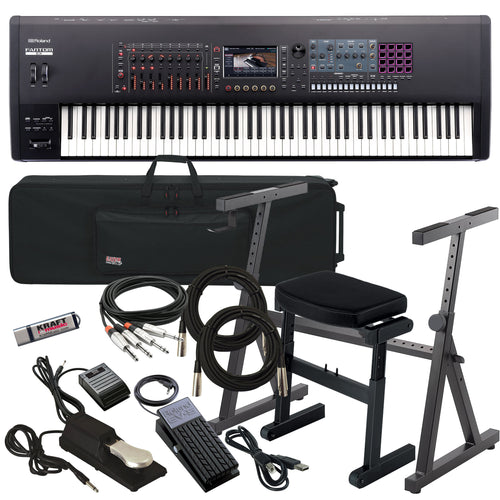 Roland Fantom 8 EX Workstation Keyboard STAGE RIG