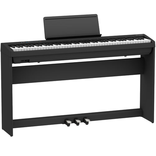 Roland FP-30X Digital Piano - Black HOME ESSENTIALS BUNDLE