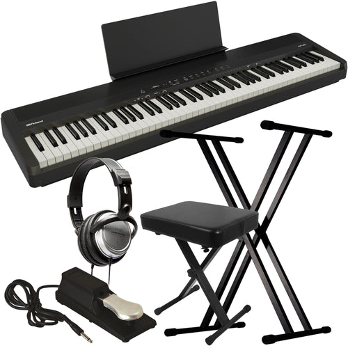 Roland FP-40 Digital Piano - Black KEY ESSENTIALS BUNDLE
