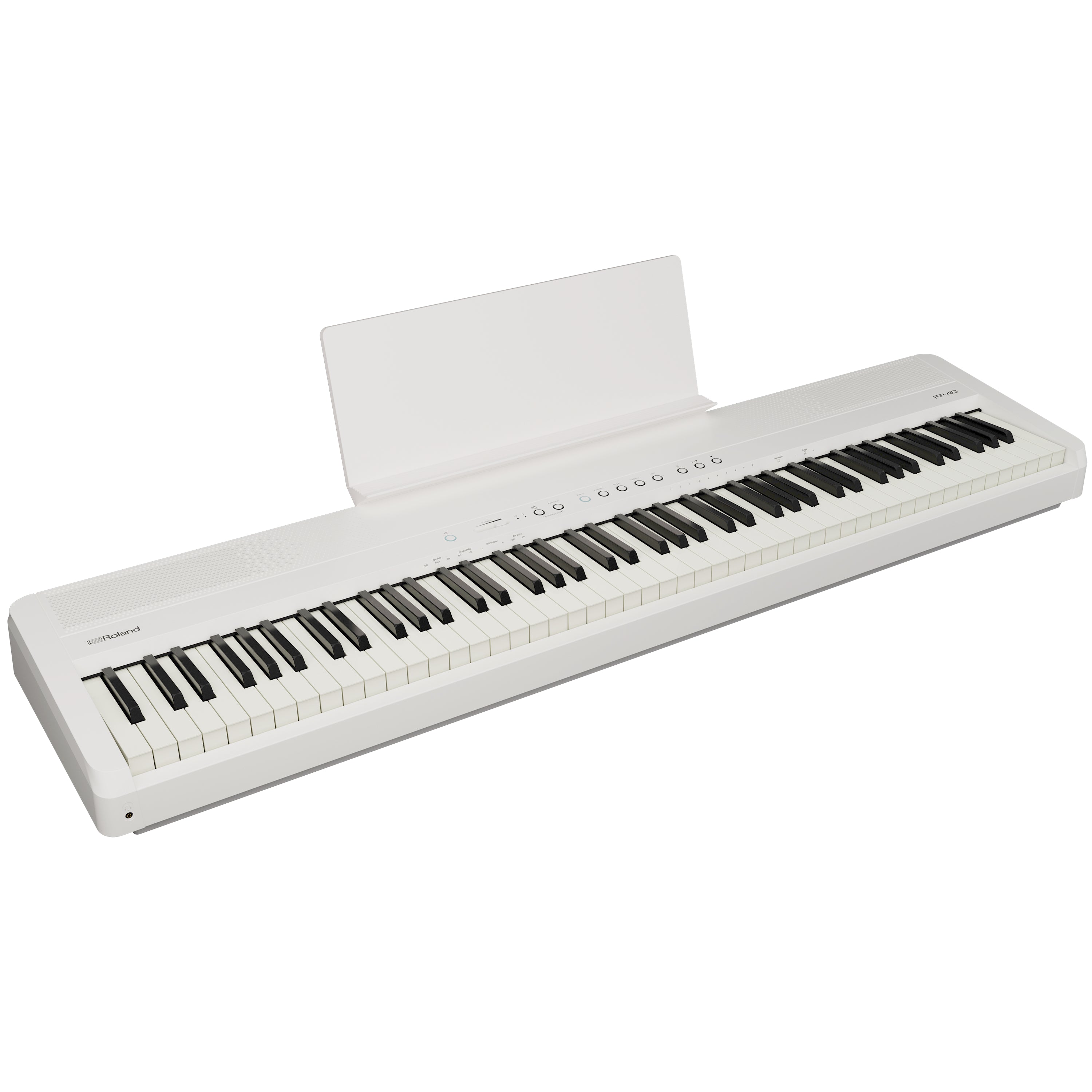 Roland FP-40 Digital Piano - White, View 1